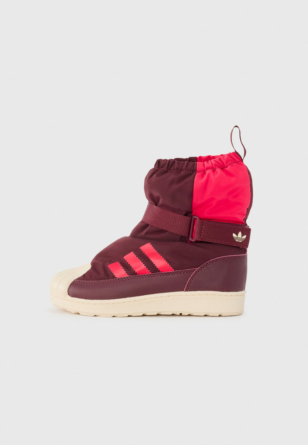 SUPERSTAR 360 UNISEX - Winter boots - maroon/wonder white/ruby red