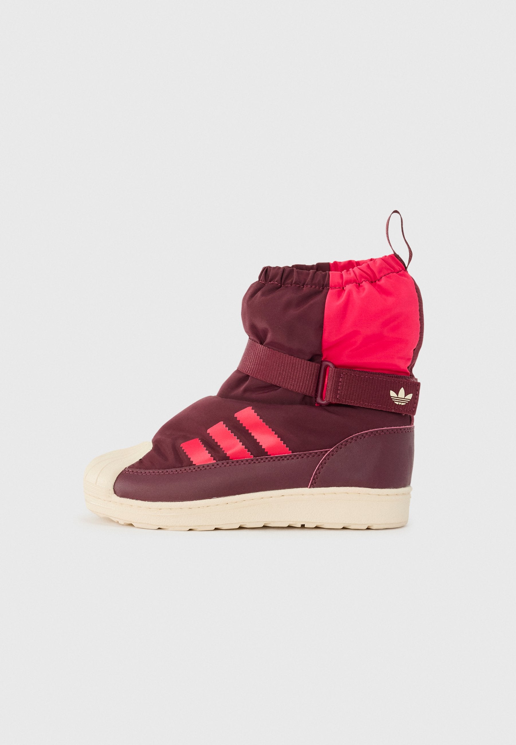 SUPERSTAR 360 UNISEX - Winter boots - maroon/wonder white/ruby red