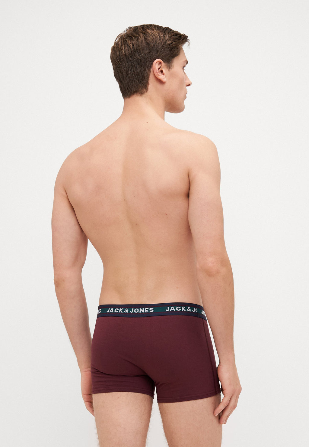 JACSOLID  10 PACKS - Trunks - grey/dark blue/green/bordeaux