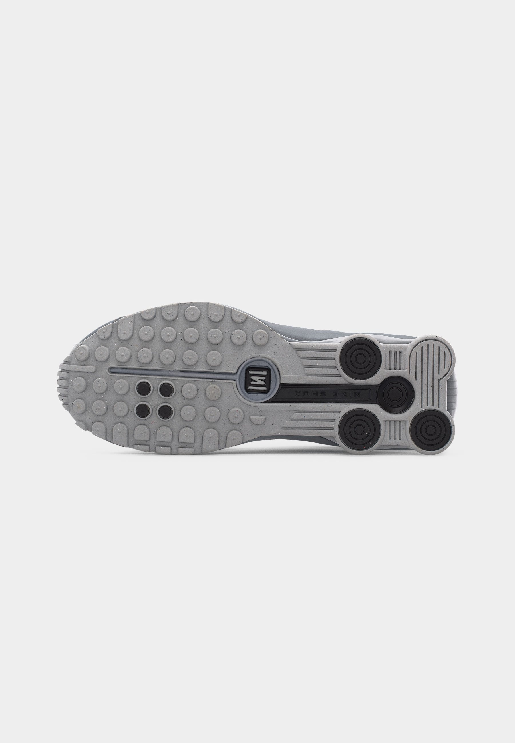 SHOX R4 UNISEXE - Baskets basses - light smoke grey/black/smoke grey/white