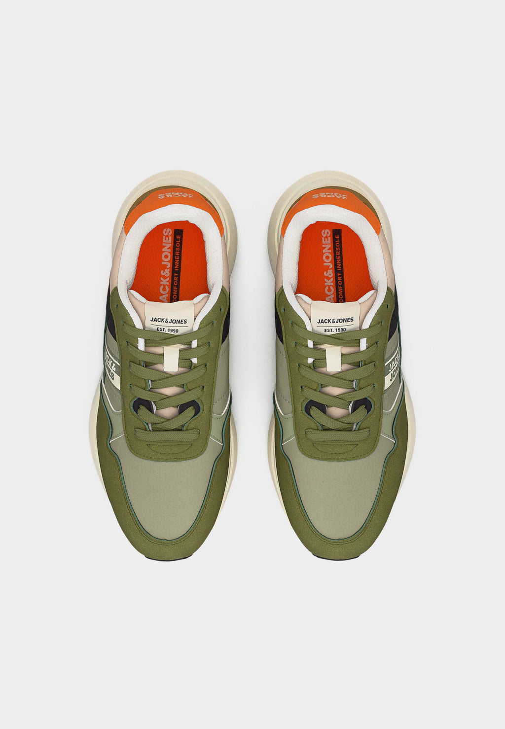 JFWOSWALD TAPE COMBO - Trainers - avocado