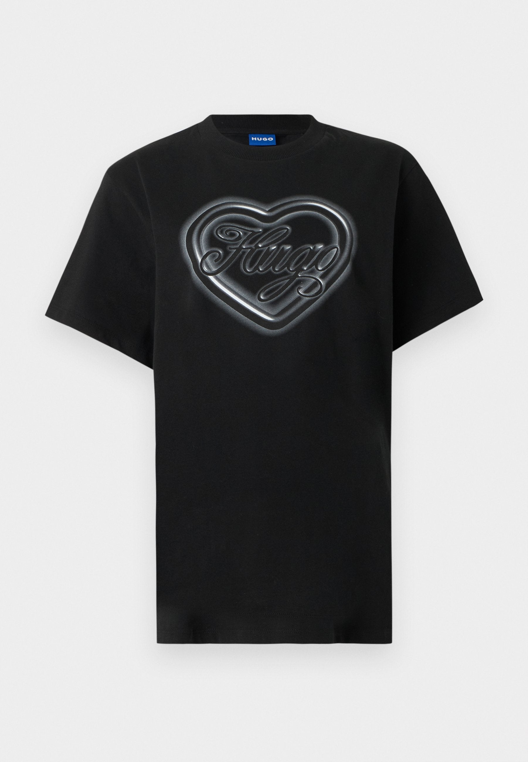 VINTAGE TEE - Print T-shirt - black