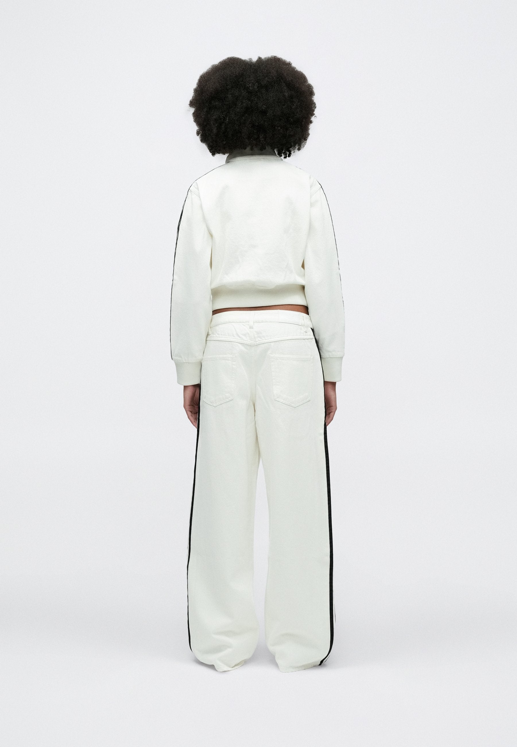FIREBIRD JEANS - Wide Leg - cloud white