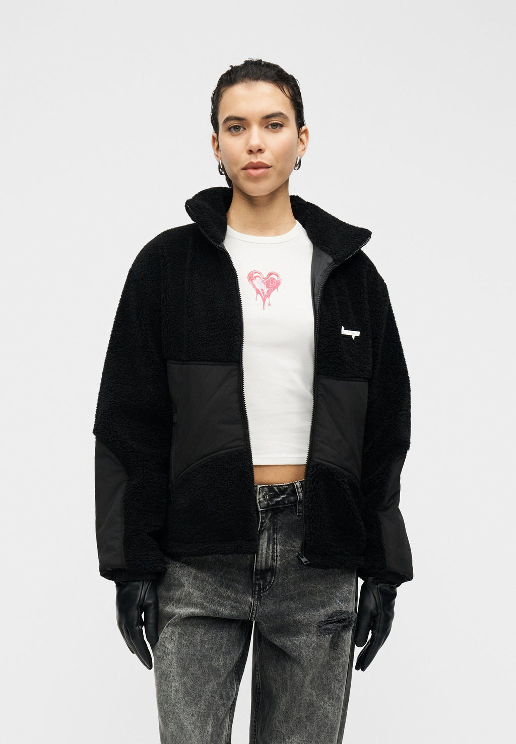 FALANIS - Light jacket - black