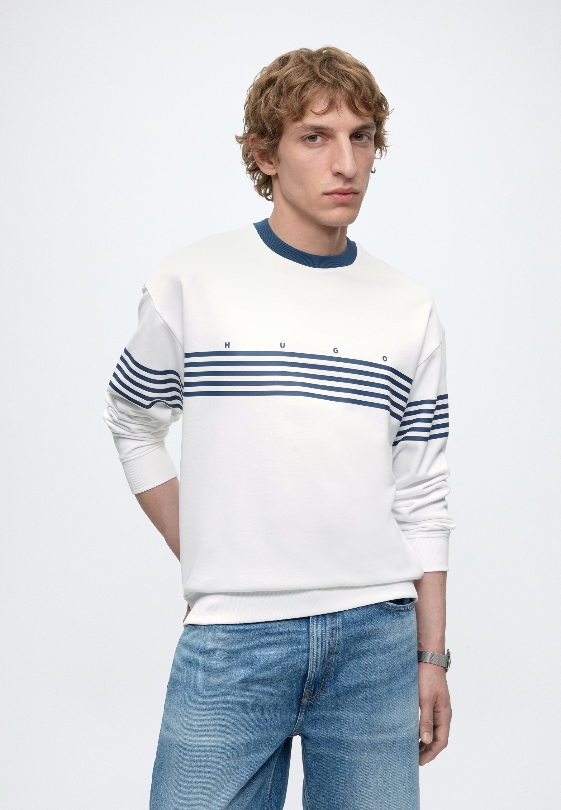 DEMSO - Sweatshirt - beyaz