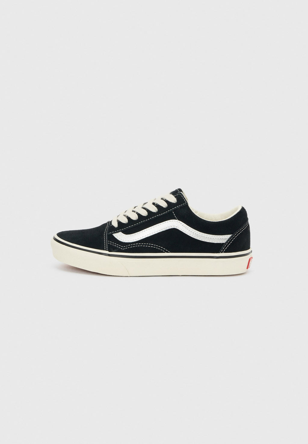 OLD SKOOL - Skate shoes - black/silver-coloured