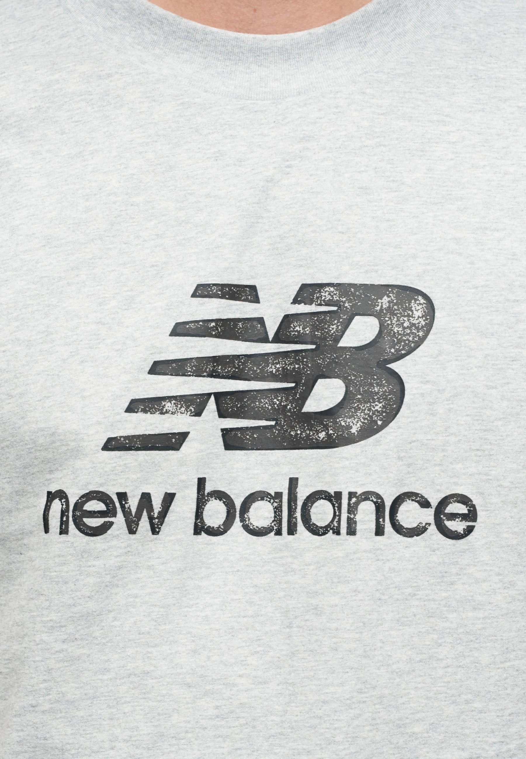 SPORT ESSENTIALS STAMP LOGO UNISEX - Print T-shirt - grey/black
