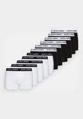JACHUEY TRUNKS LOT DE 12 - Boxers - blanc/noir