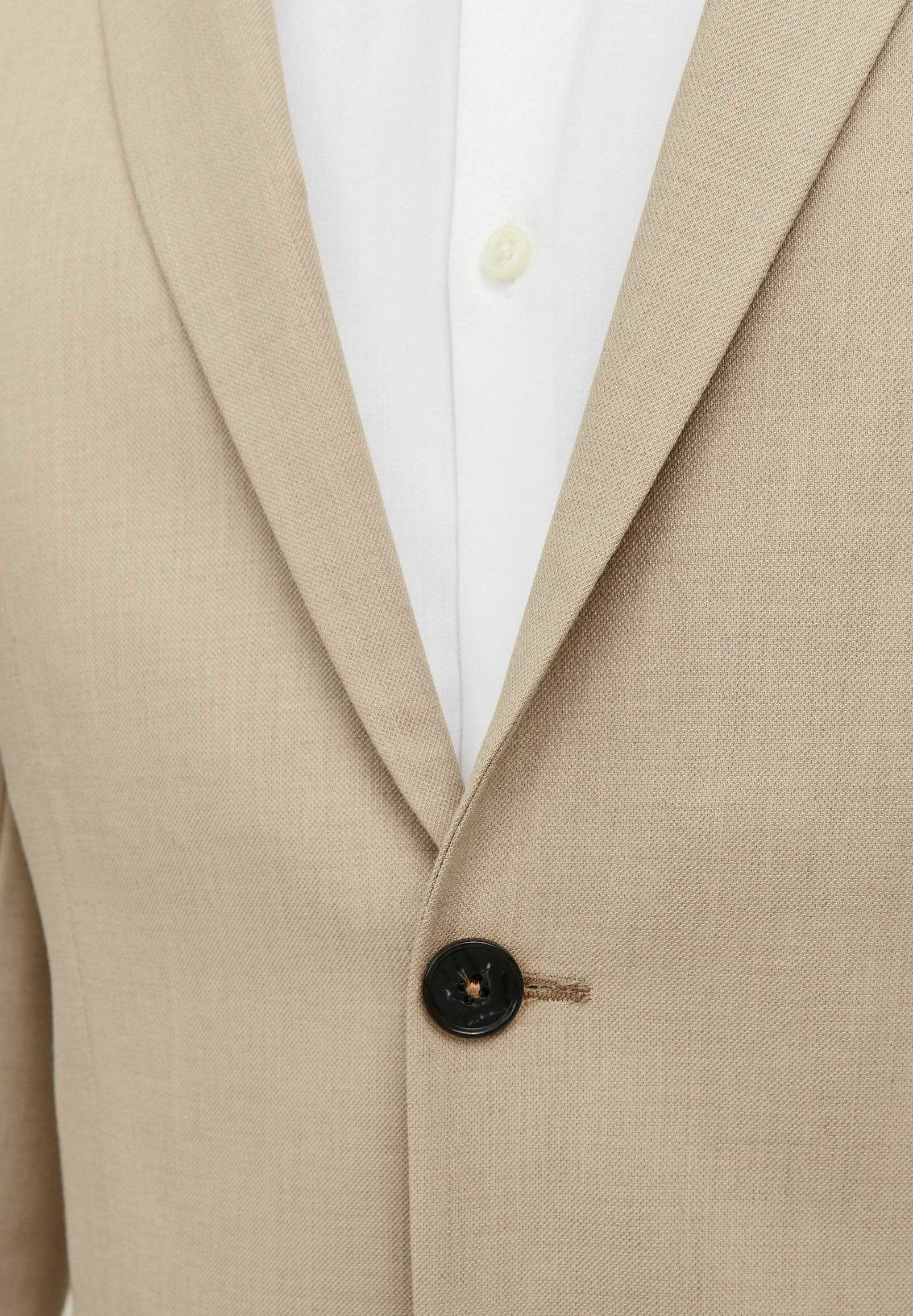 JPRSOLARIS BLAZER NOOS - Suit jacket - Beige