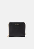 LOGO MEDIUM ZIP AROUND - Wallet - black/toasted coconut