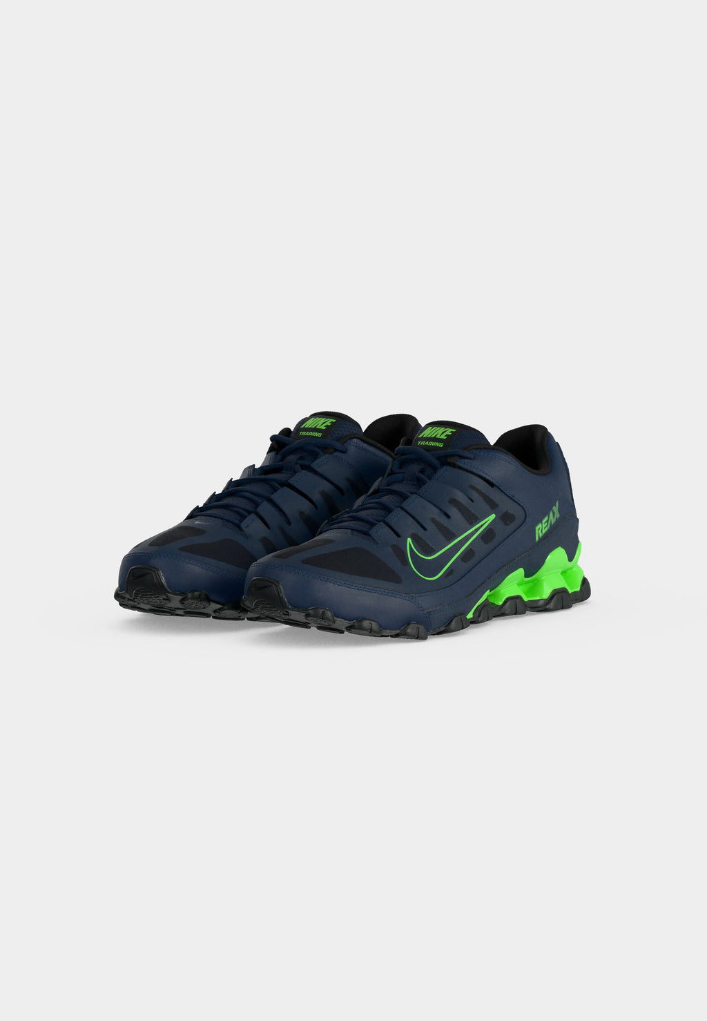 REAX 8 - Training shoe - obsidian/green strike/black