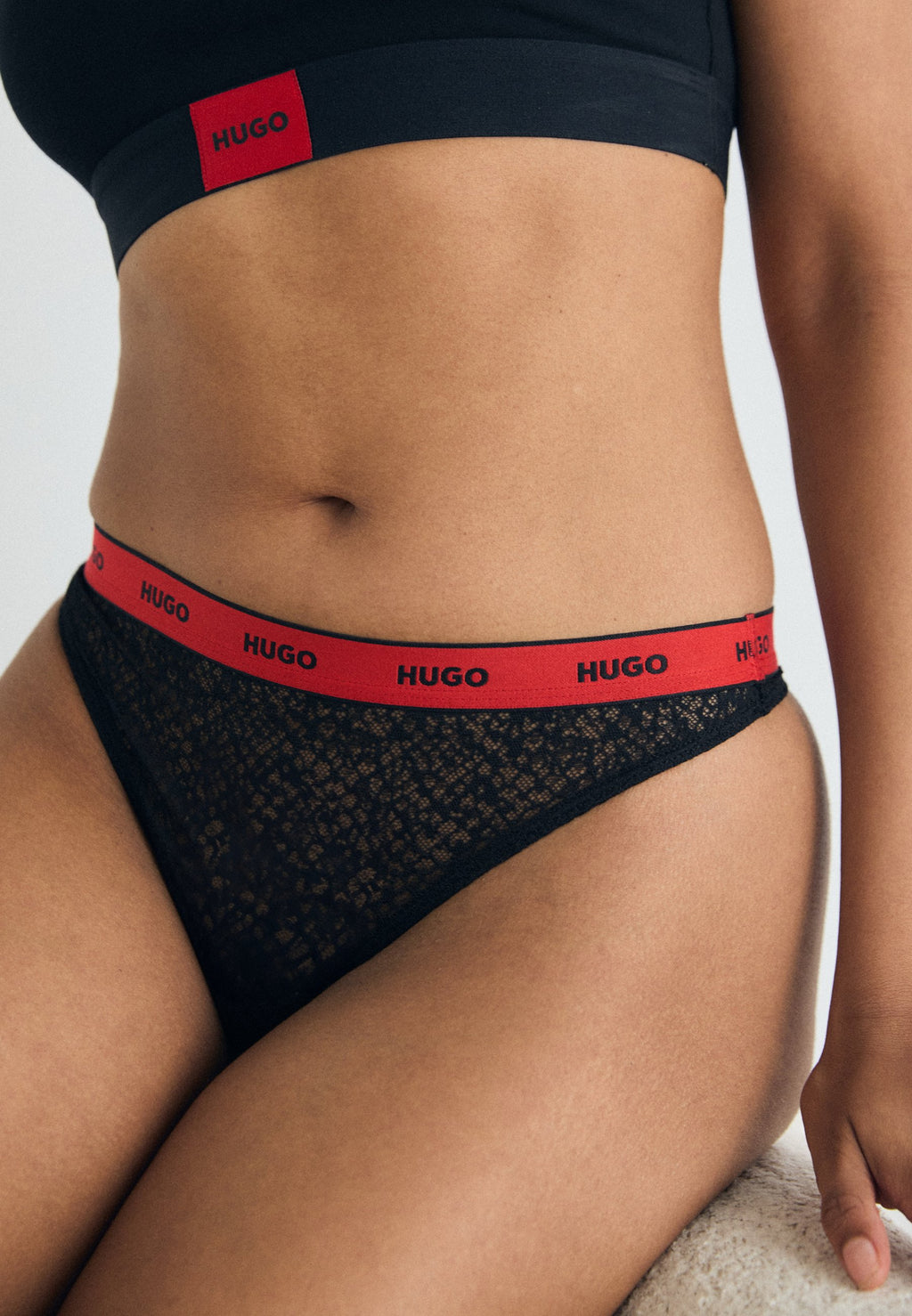 THONG 3 PACK - Thong - black