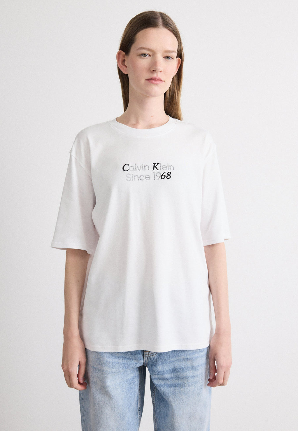 RELAXED INSIDE OUT - Print T-shirt - brilliant white
