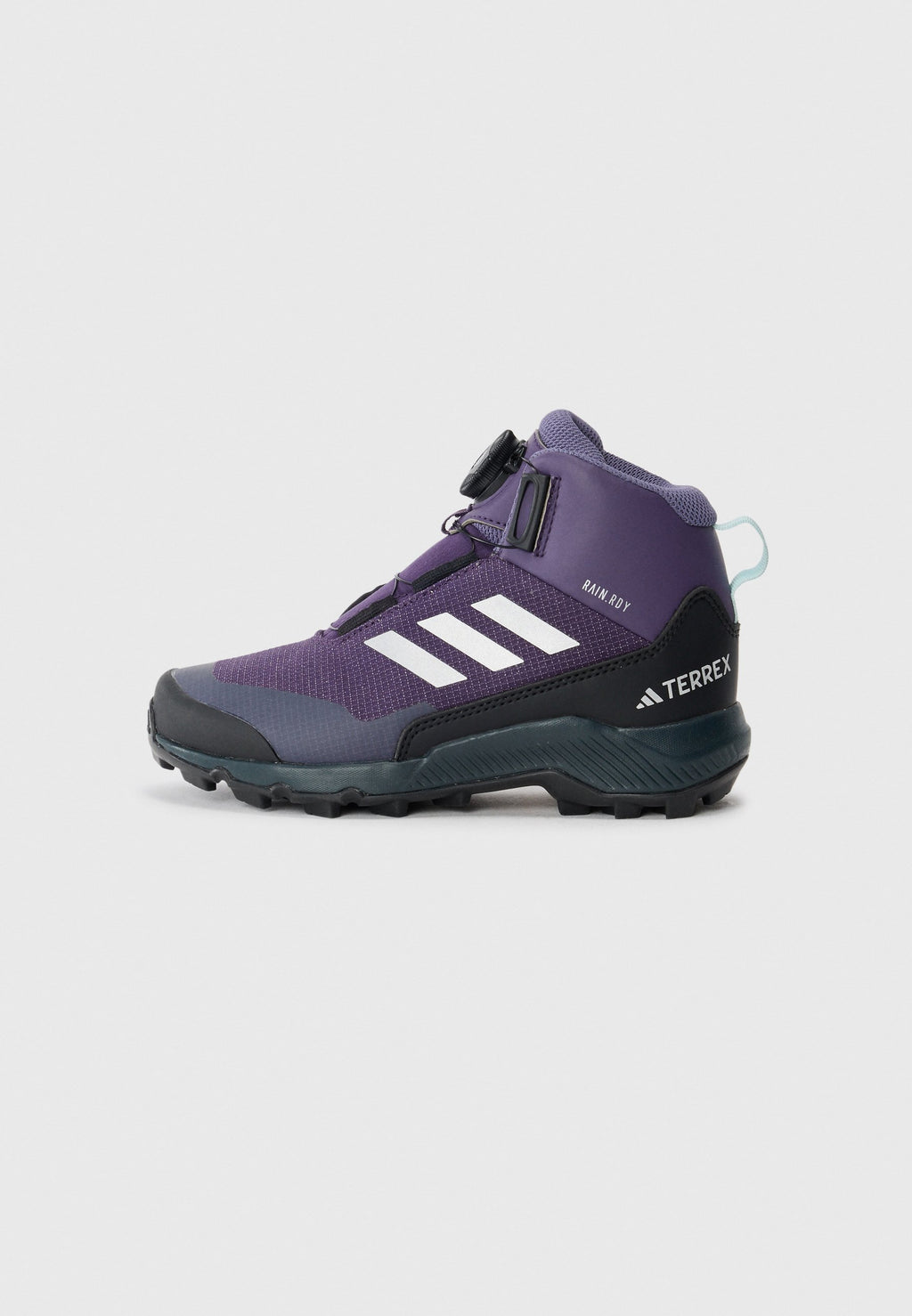 WINTER MID BOA R RDY K - Hiking shoes - aurora plum/matte silver-coloured/core black