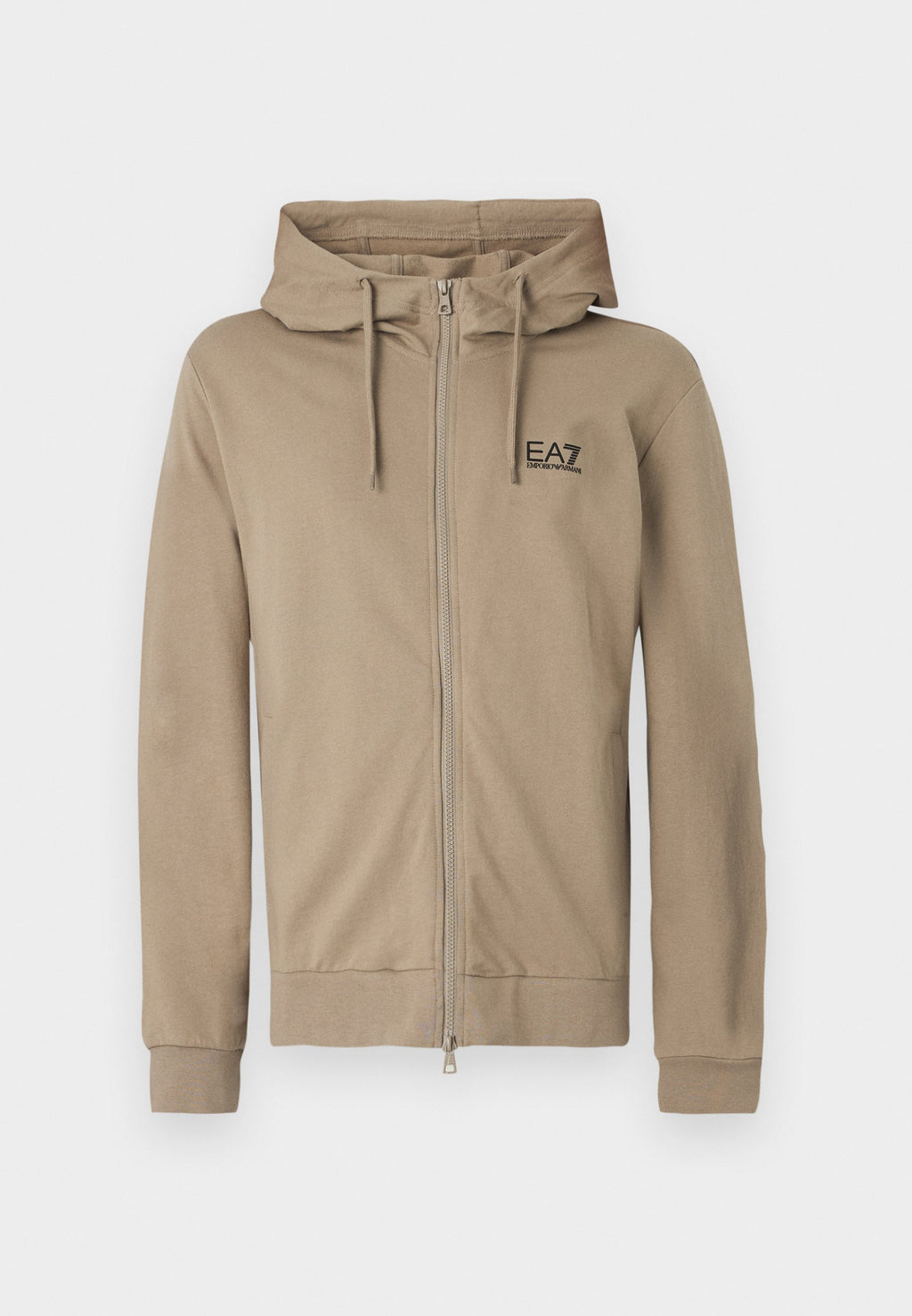TRAIN CORE UNISEX - Zip-up sweatshirt - roasted cashew