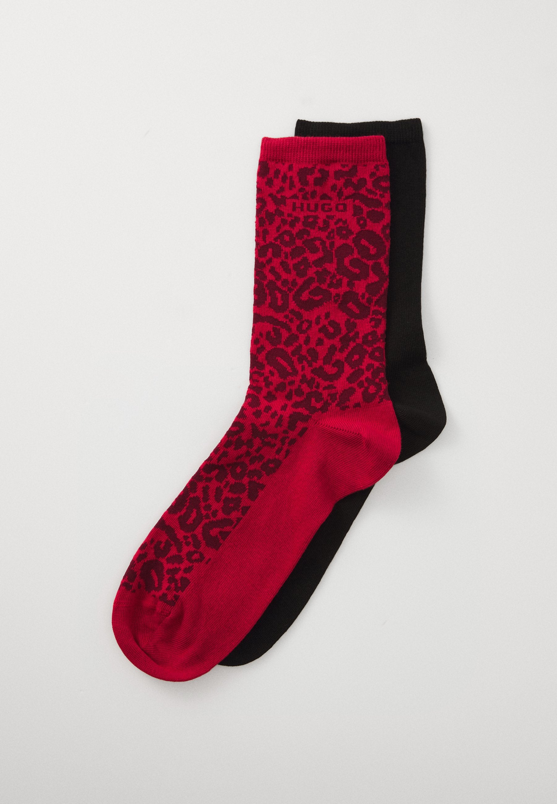 LEO LOGO 2 PACK - Socks - medium red
