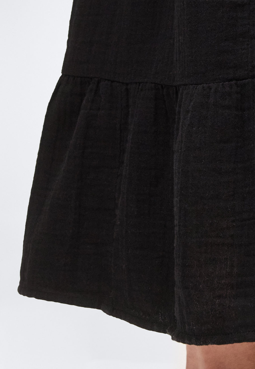 EWAIST SKIRT - Maxi skirt - true black