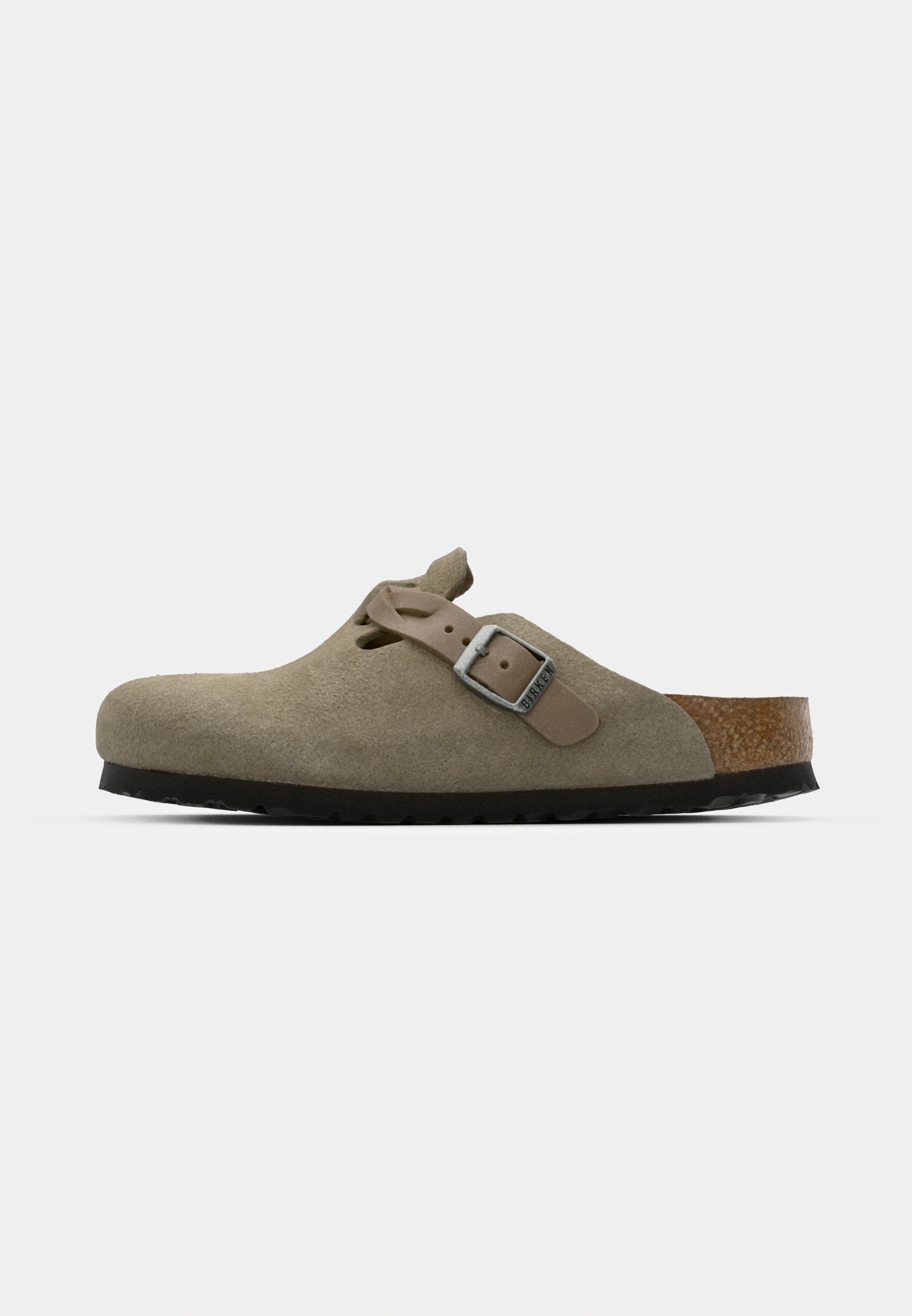 BOSTON LEVE BRAIDED NARROW - Slippers - taupe