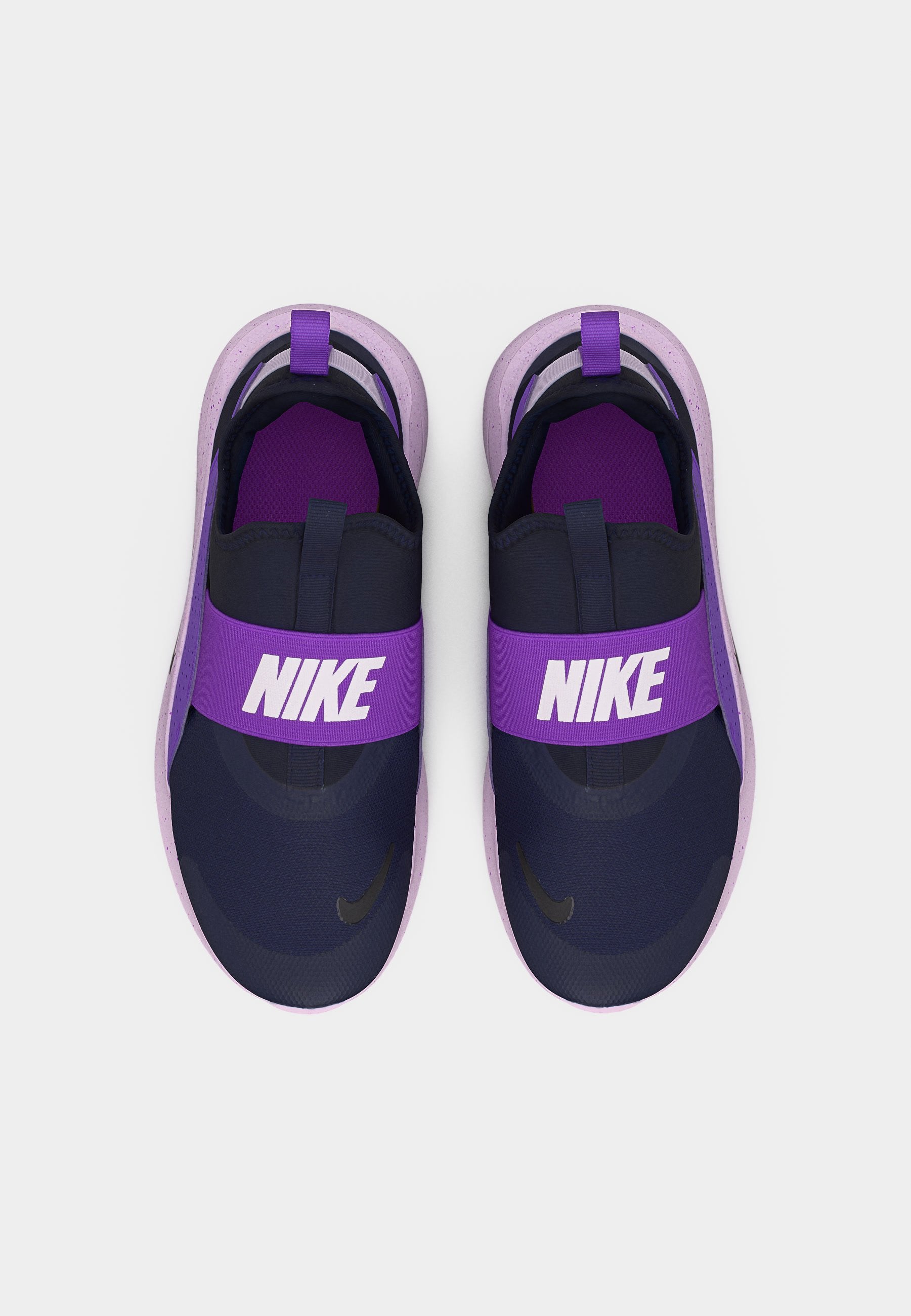 FLEX RUNNER UNISEX - Road running shoes - blackened blue/black/bright violet/bleached lilac