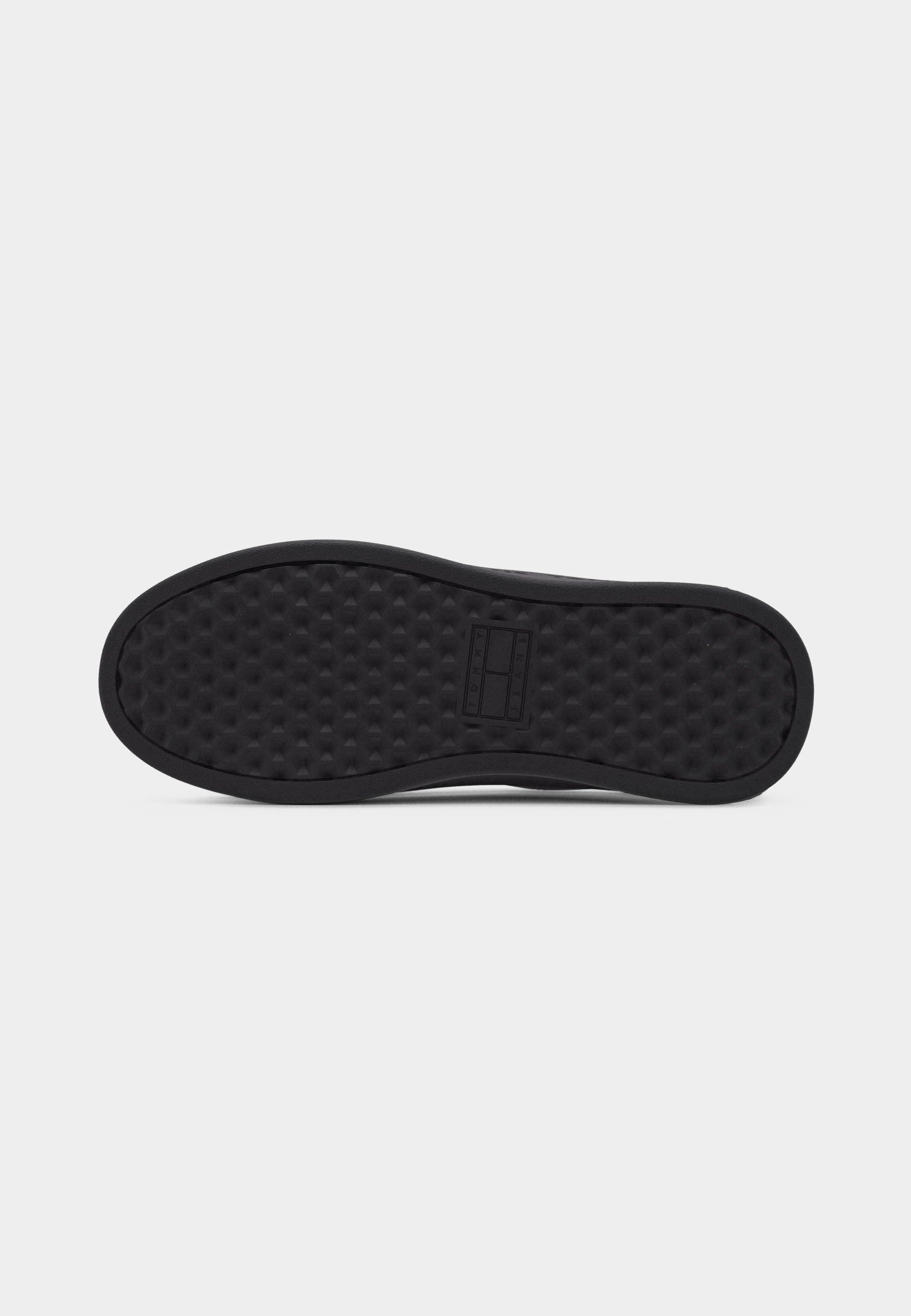 PLATFORM LOGO SNEAKER - Trainers - black