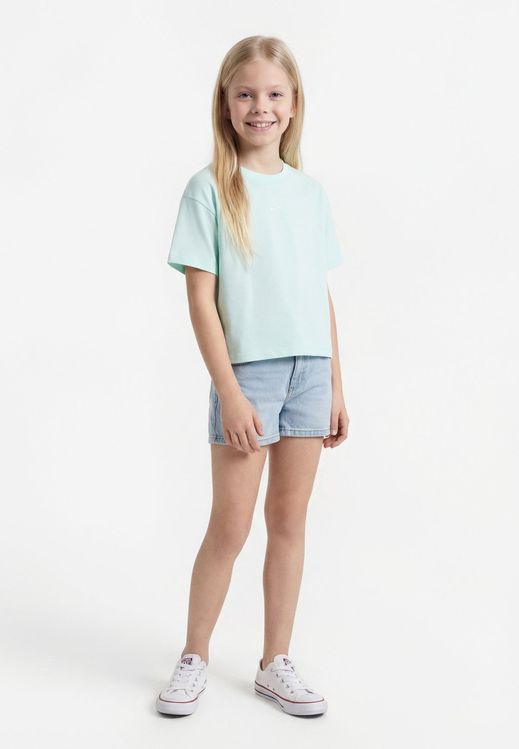 TEE BOXY - Basic T-shirt - barely green