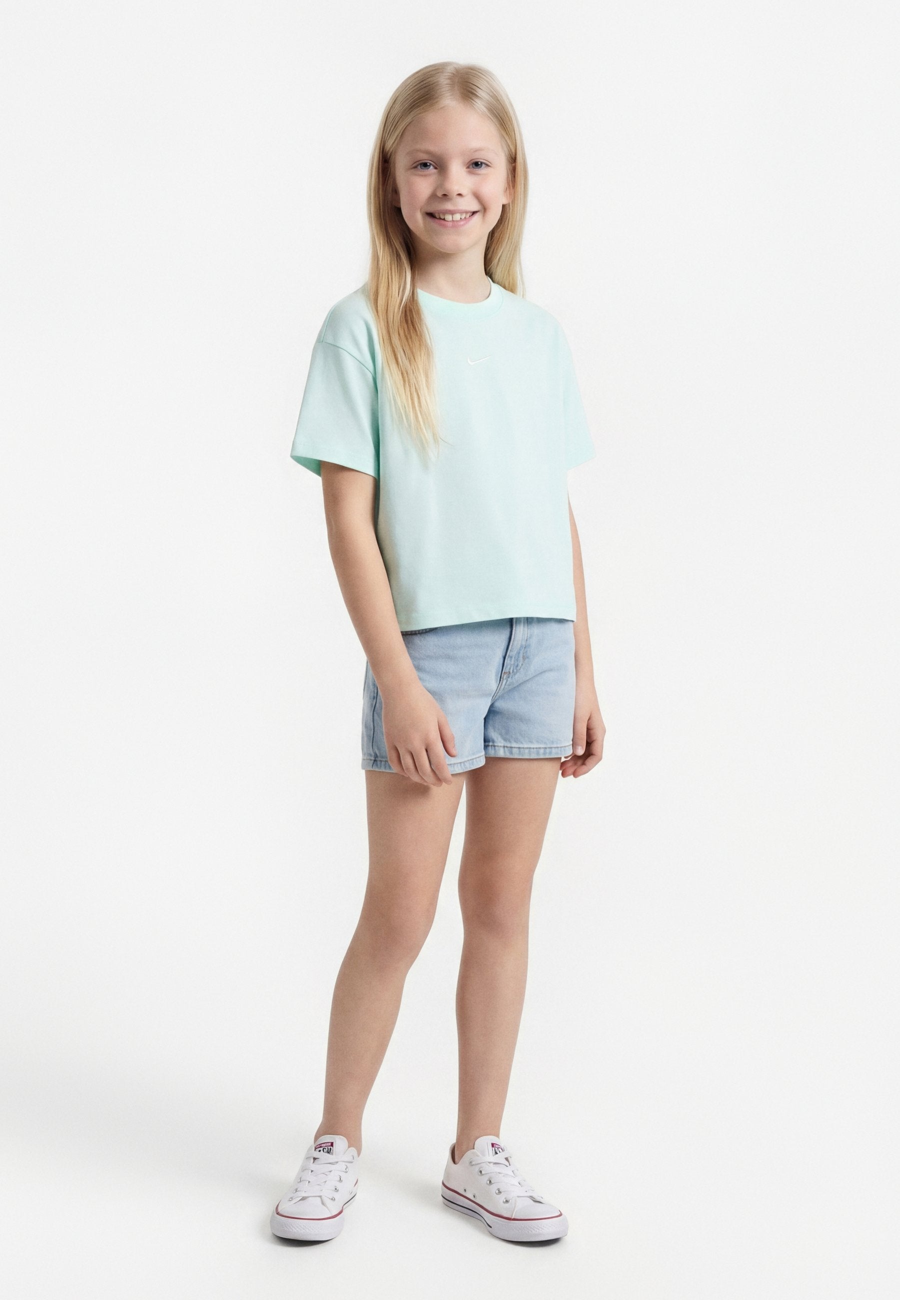 TEE BOXY - Basic T-shirt - barely green