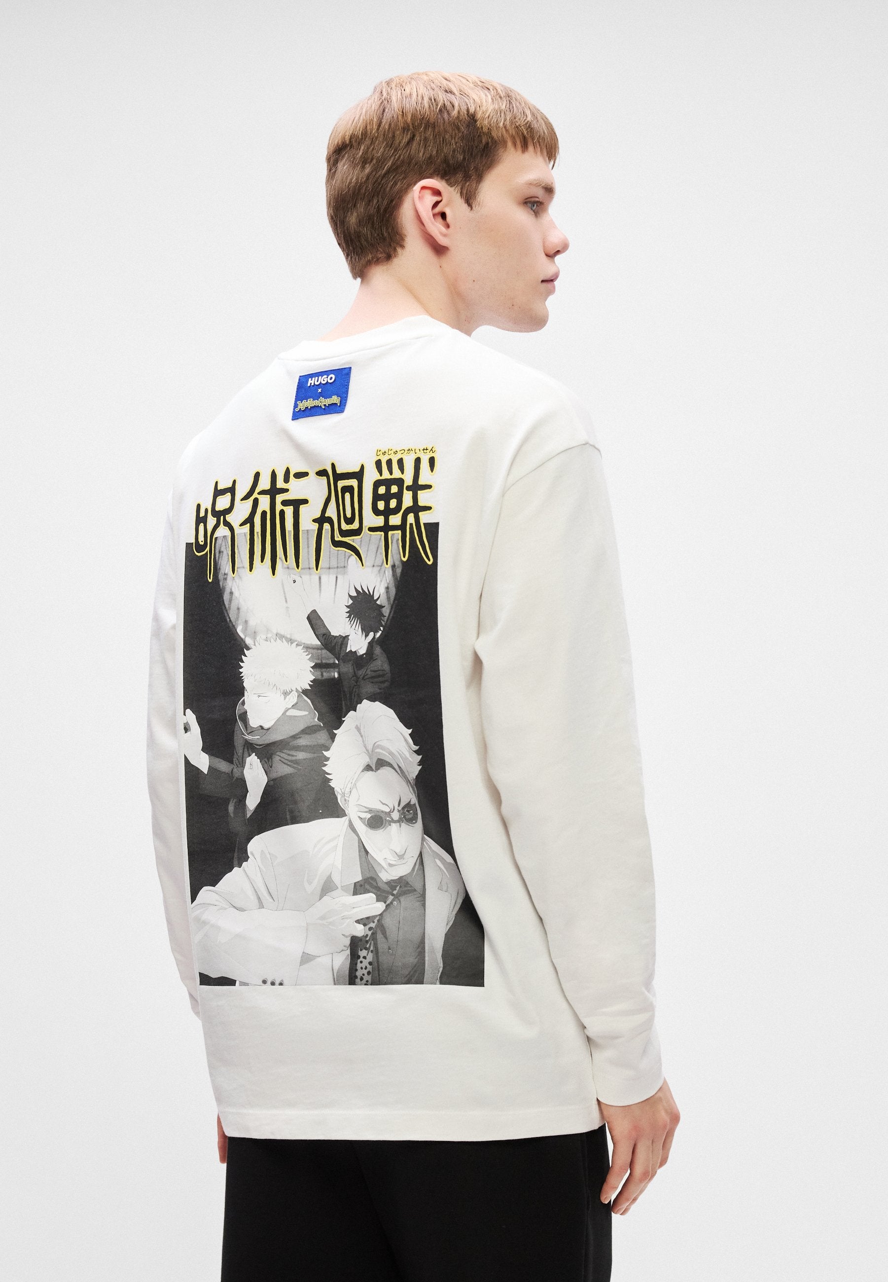 X JUJUTSU KAISEN NICHABOSO - Long sleeved top - white