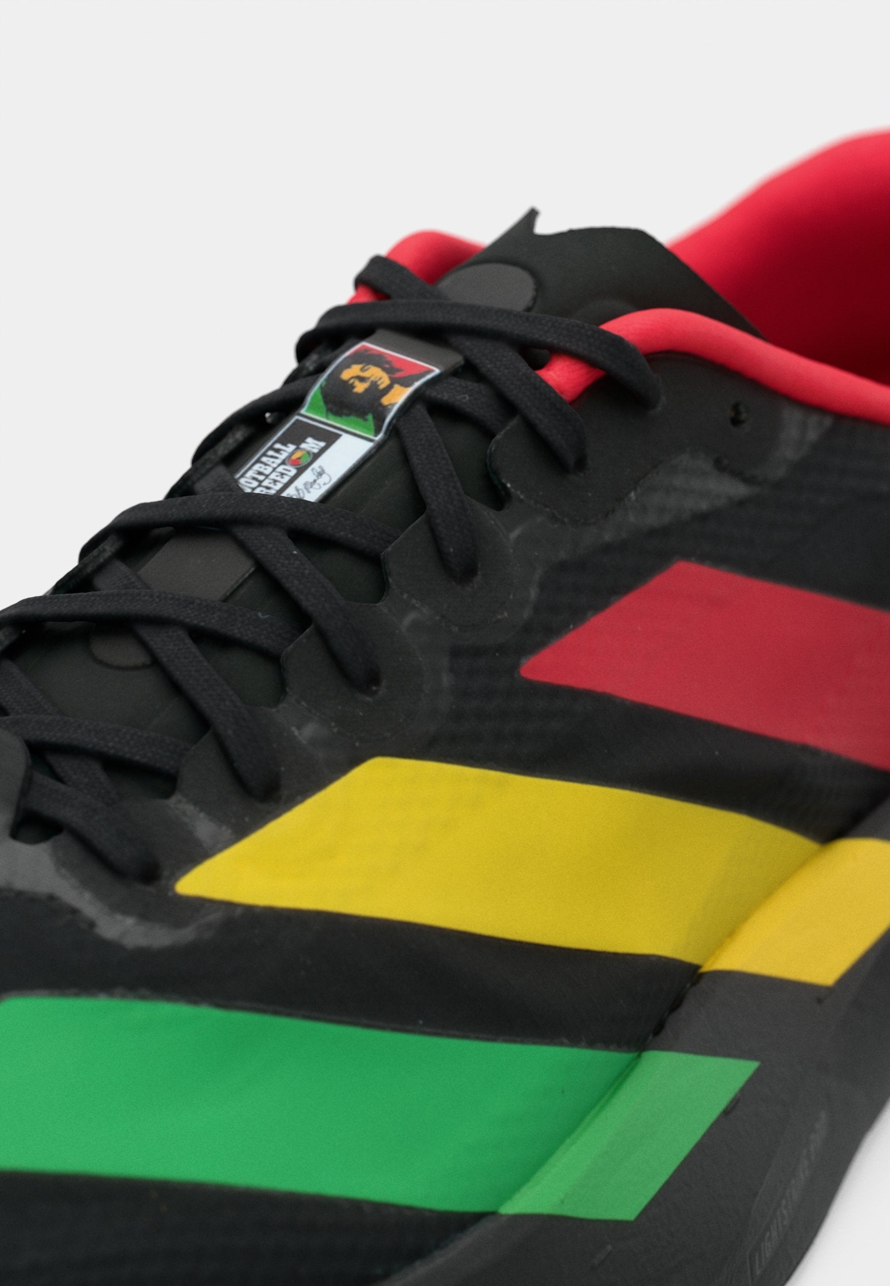 ADIZERO EVO SL - Trainers - core black/vivid green/bold gold-coloured