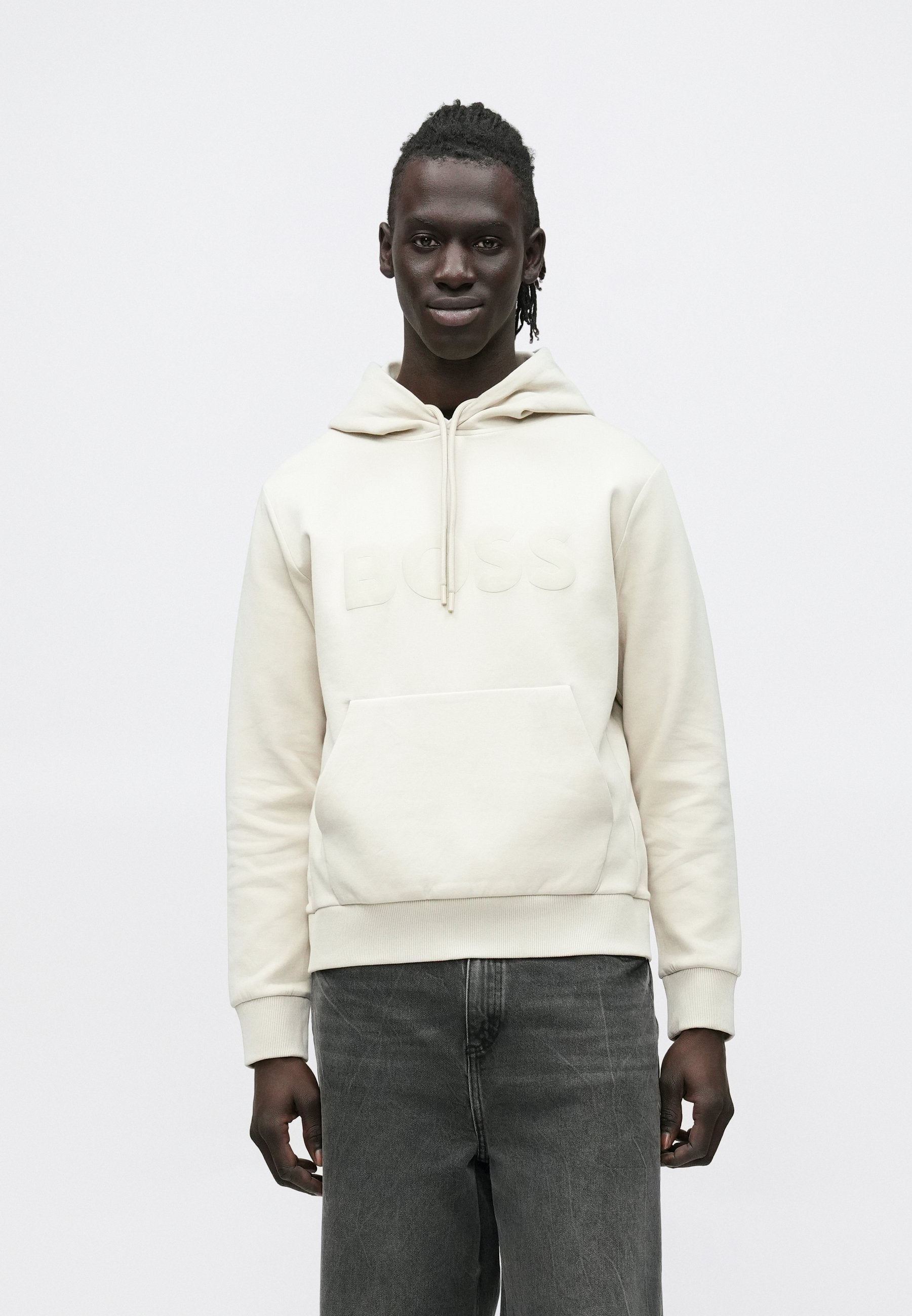 SOODY - Hoodie - light beige