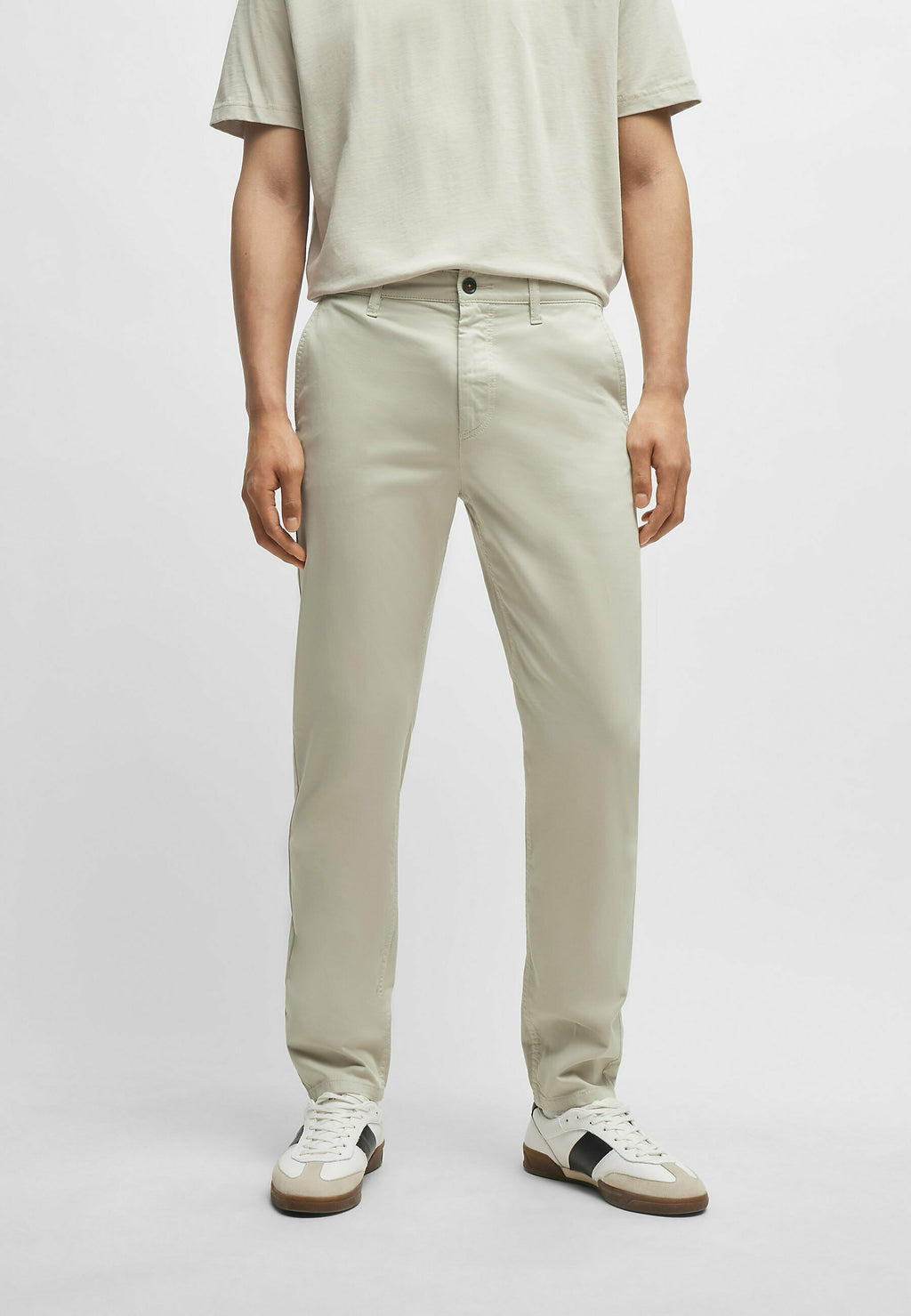 CHINO TAPERED - Chinos - light beige one