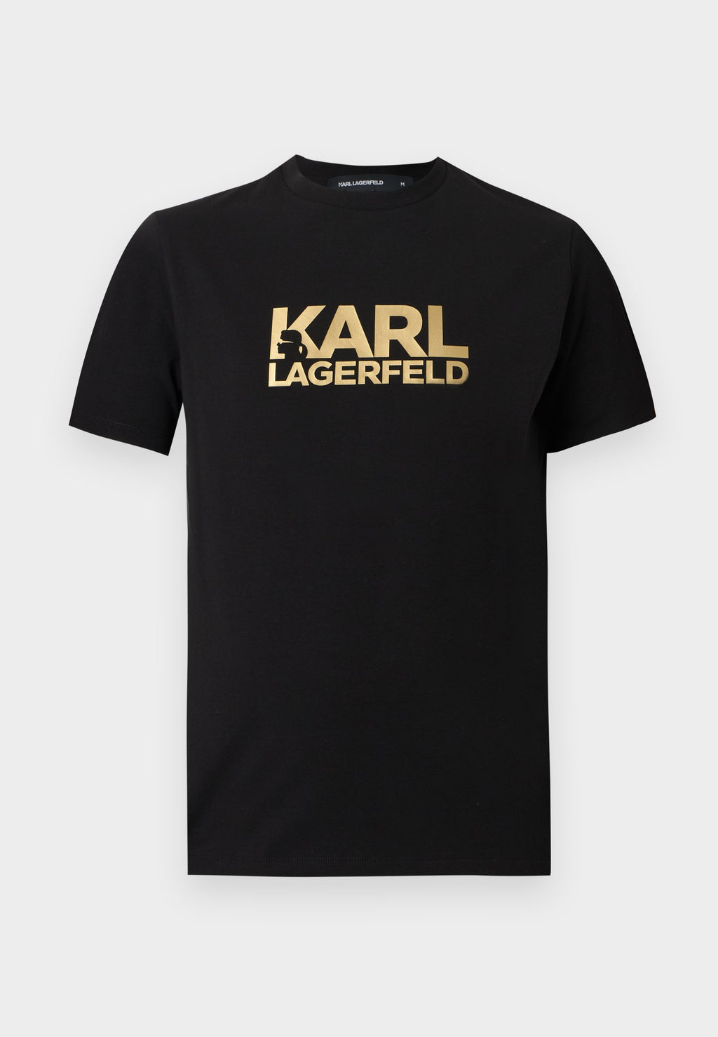 CREW NECK - Print T-shirt - gold-coloured