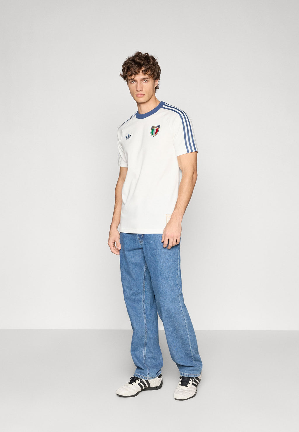 ITALY ORIGINALS LIFESTYLE - T-shirt de sport - blanc cristal