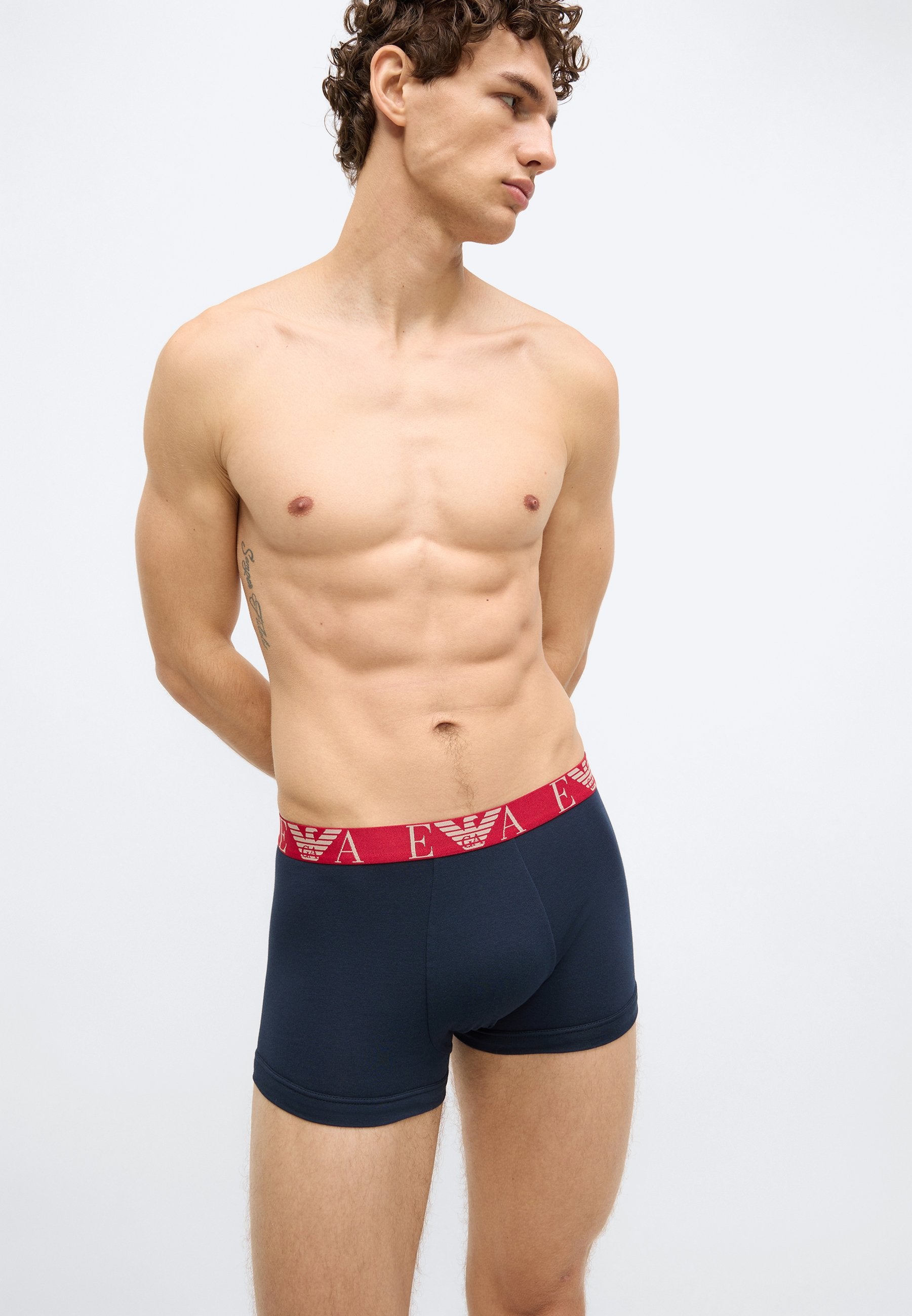 BOLD MONOGRAM TRUNK 3 PACK - Trunks - blue/scooter