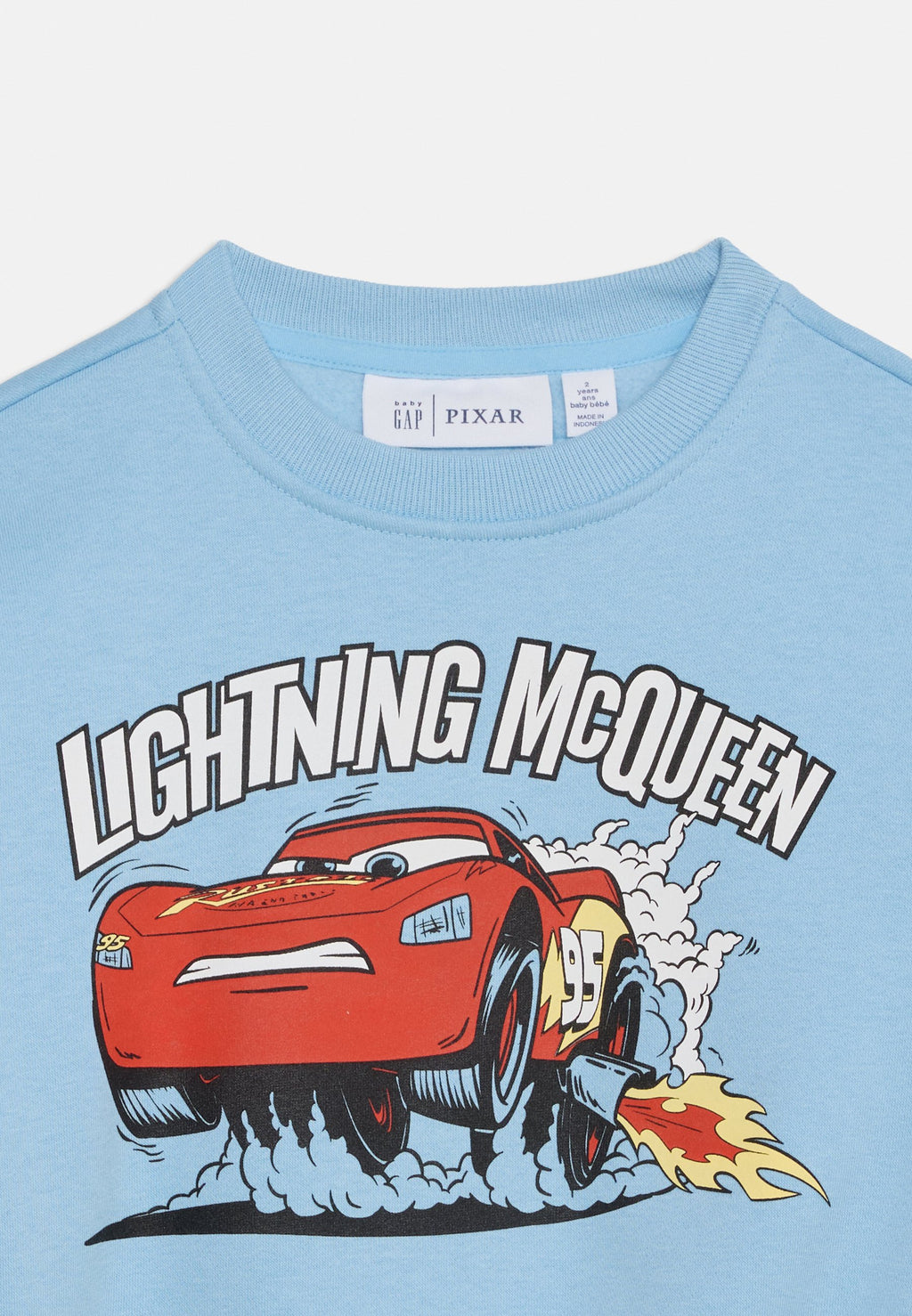 CARS CREW - Sweatshirt - light blue