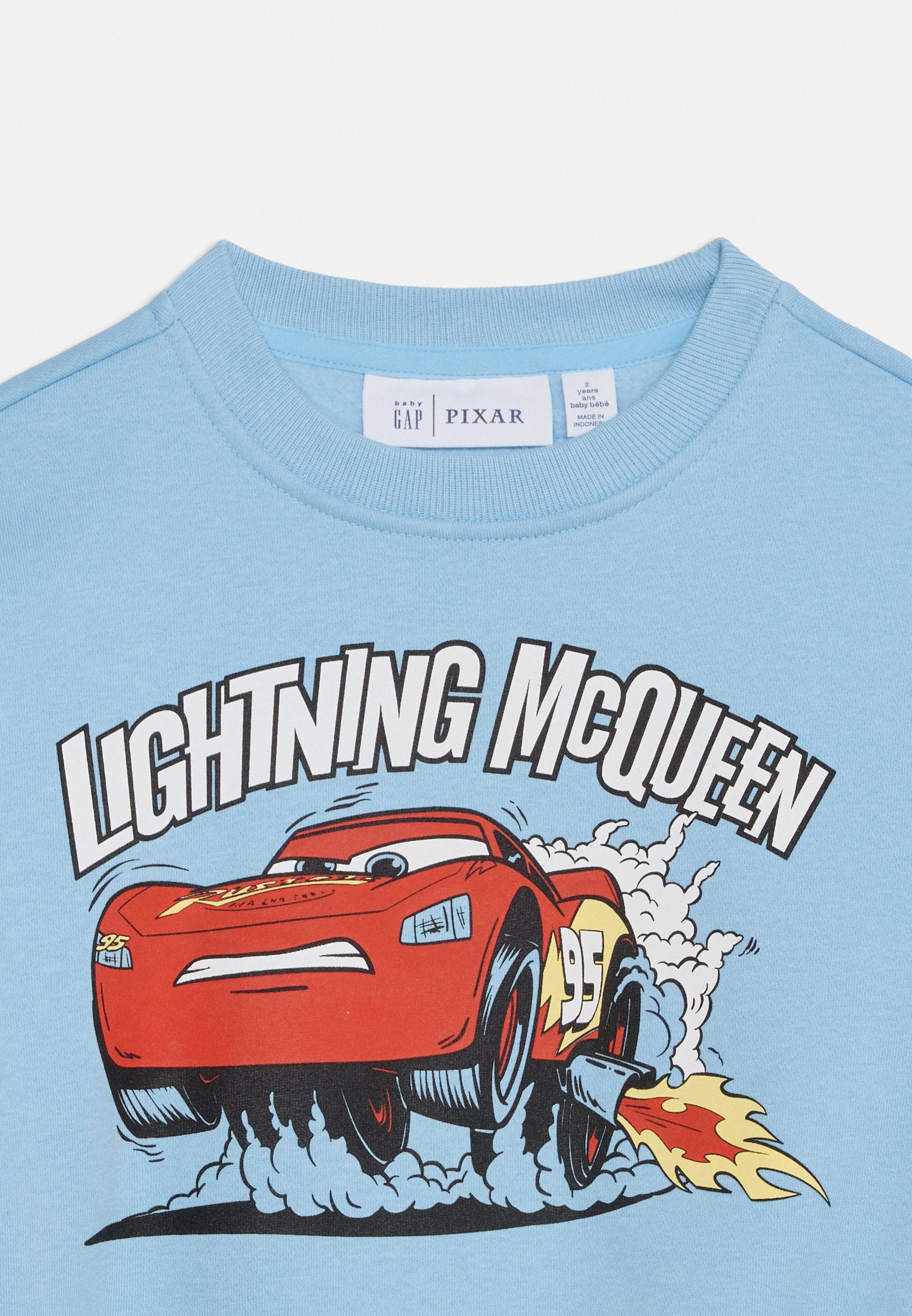 CARS CREW - Sweatshirt - light blue