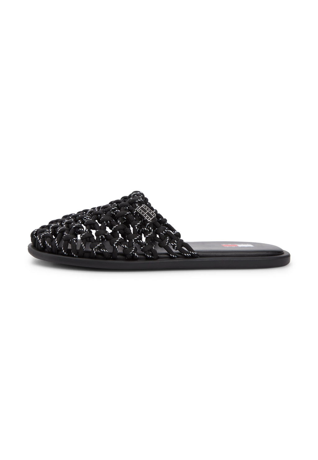 WOVEN ROPE MULES - Sandals - black