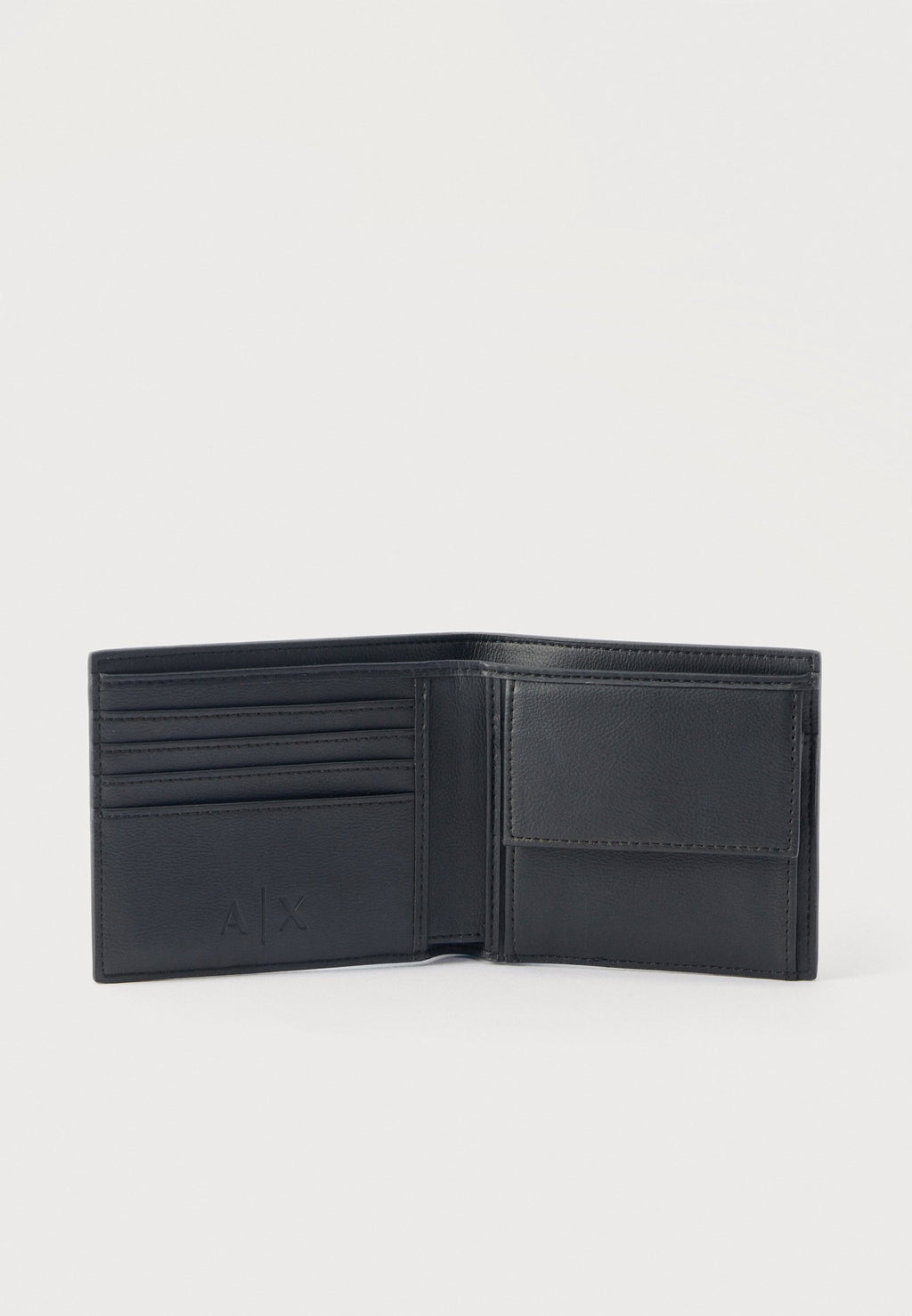 GINEVRA BIFOLD BOZUK PARA CÜZDANLI UNISEX - Cüzdan - siyah/keski taş