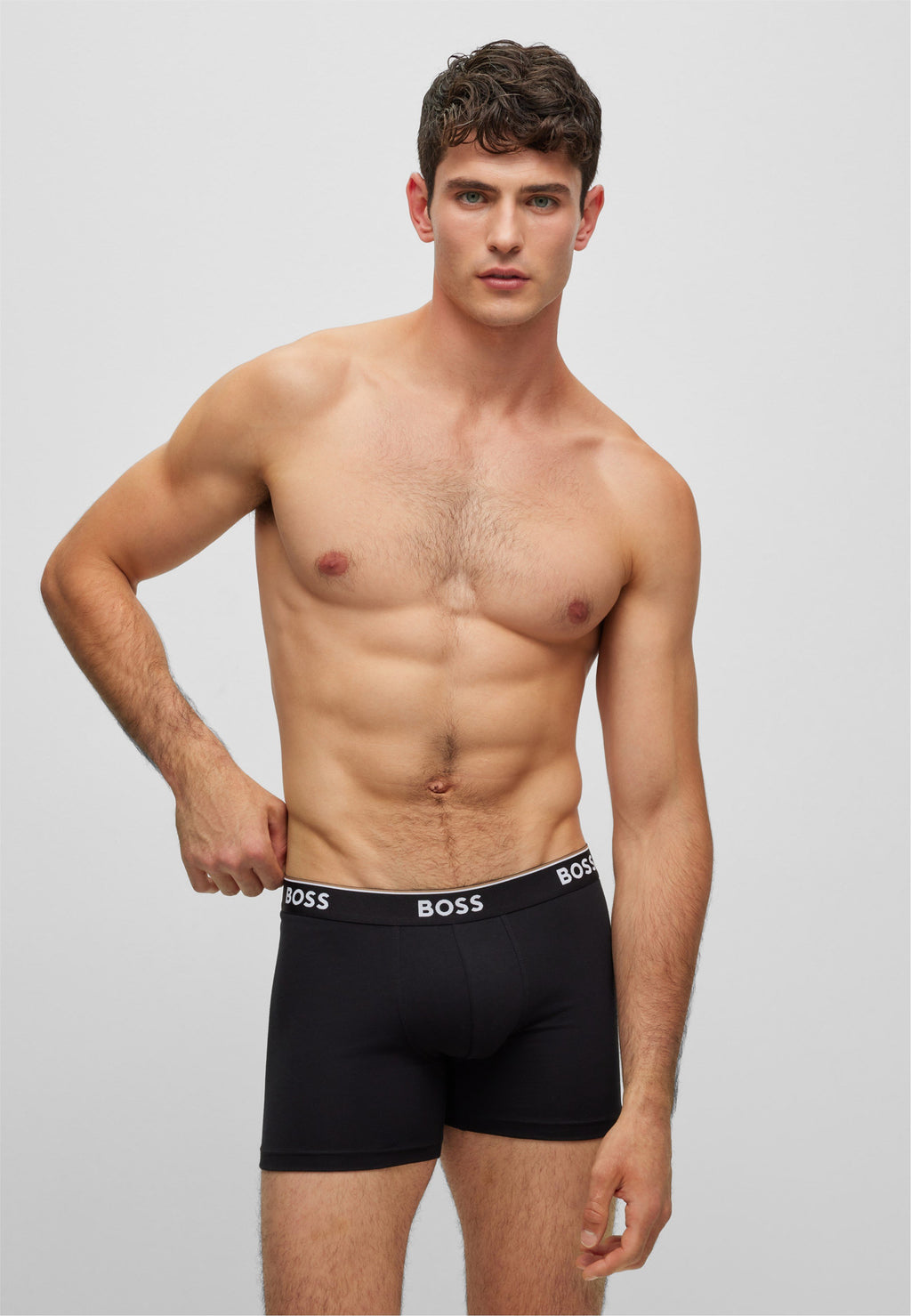 POWER 3 PACK - Boxer briefs - open grey