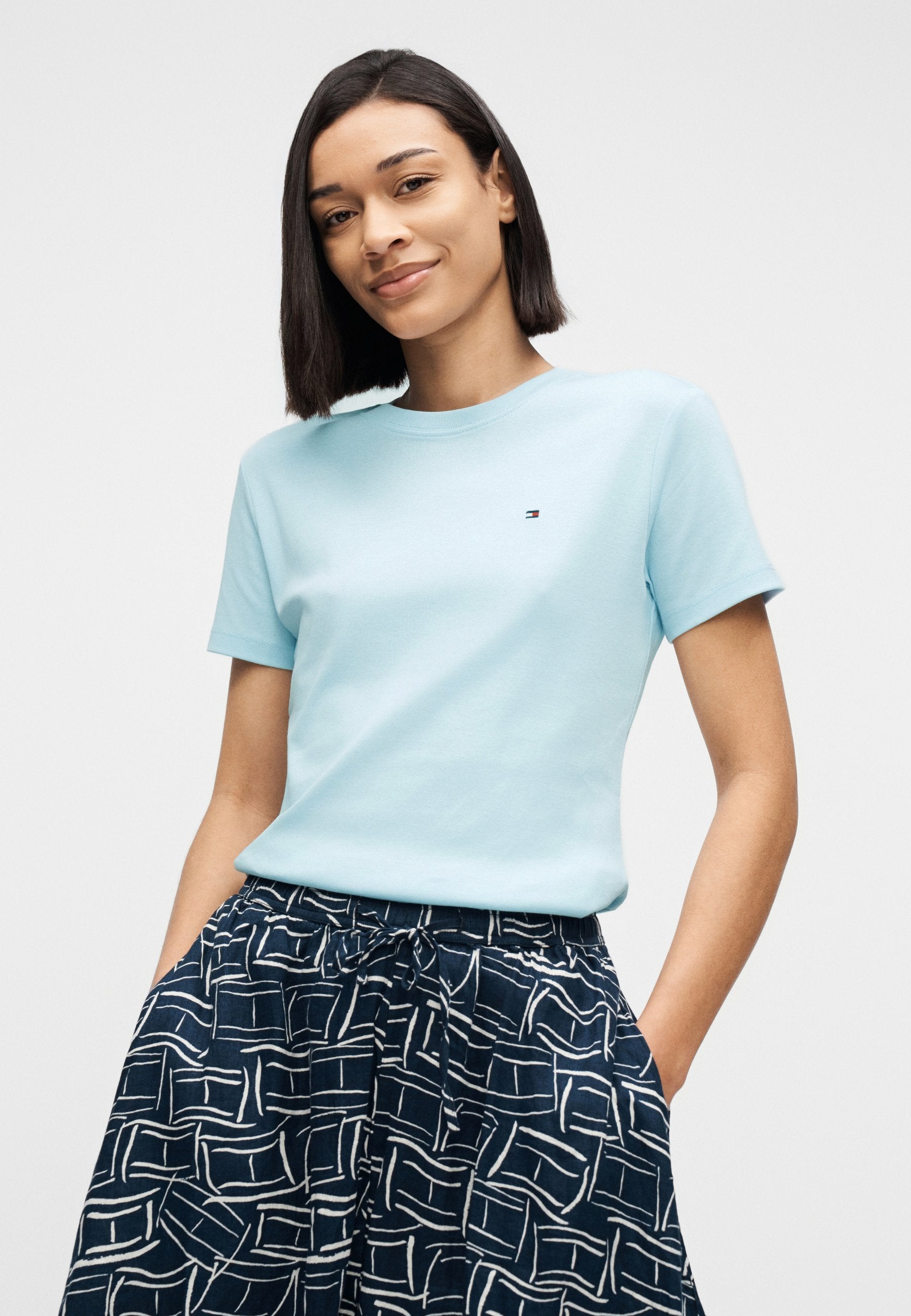 SLIM CODY - Print T-shirt - keepsake blue