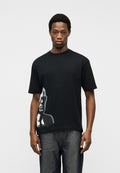 CREW NECK - Print T-shirt - black