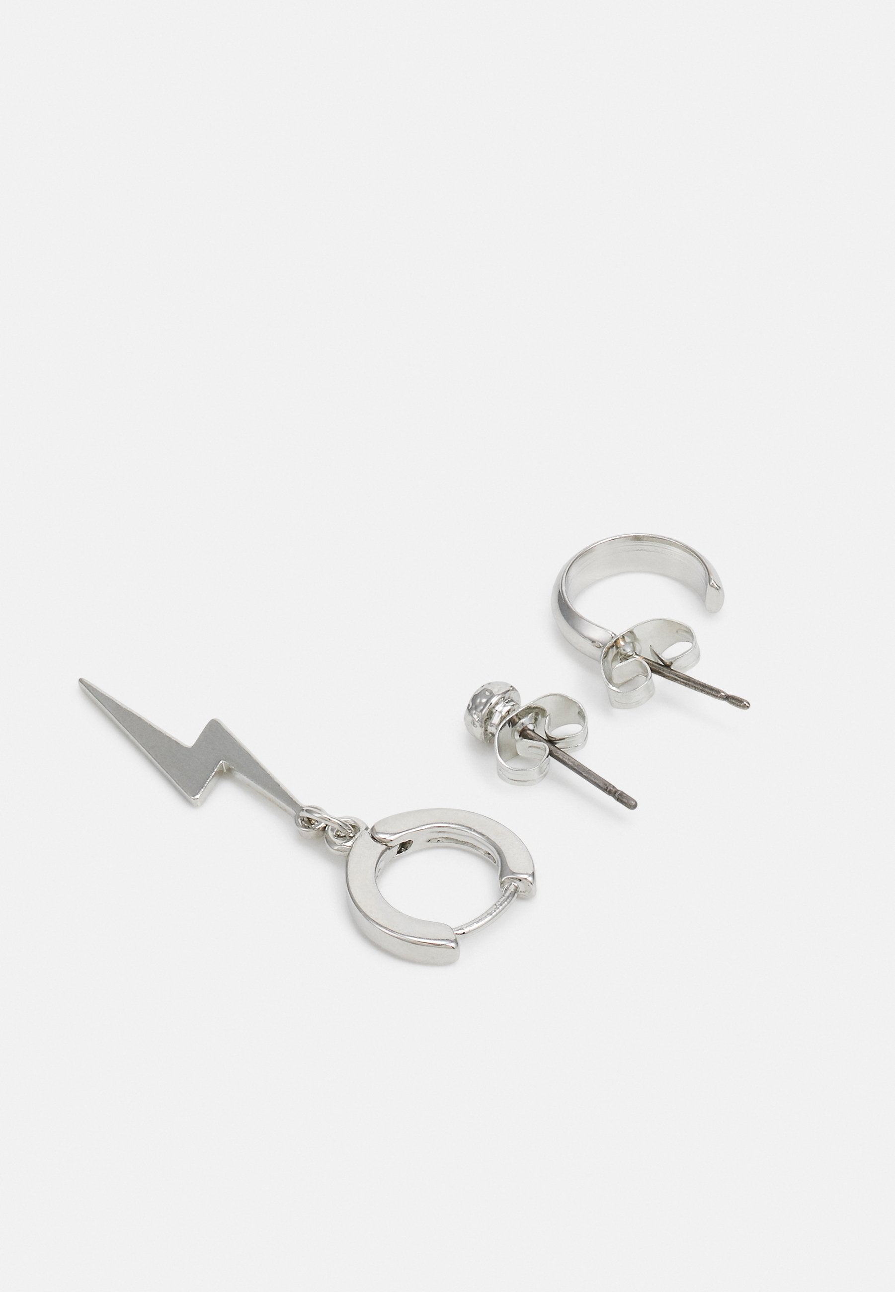 JACBATLY EARRING UNISEX 3-PACK - Earrings - silver-coloured