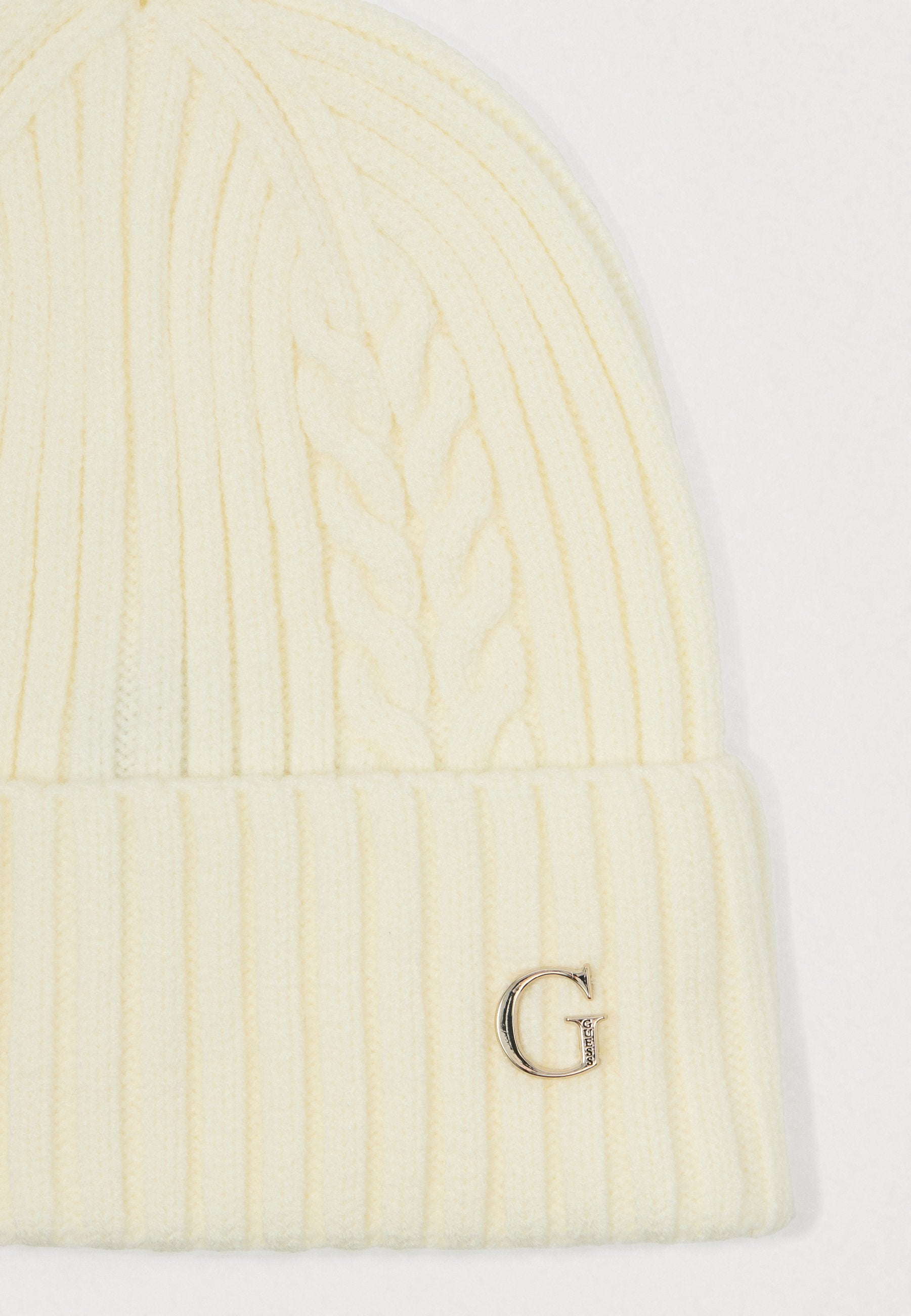 BEANIE UNISEX - Beanie - white