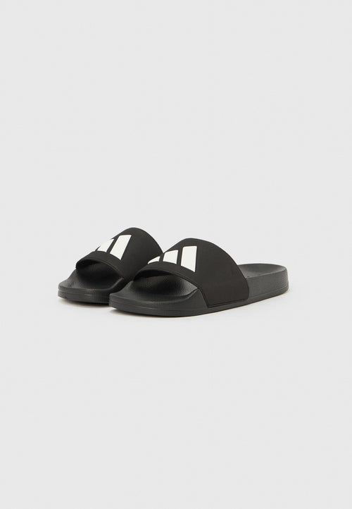 ADILETTE SHOWER UNISEX - Pool slides - core black/white