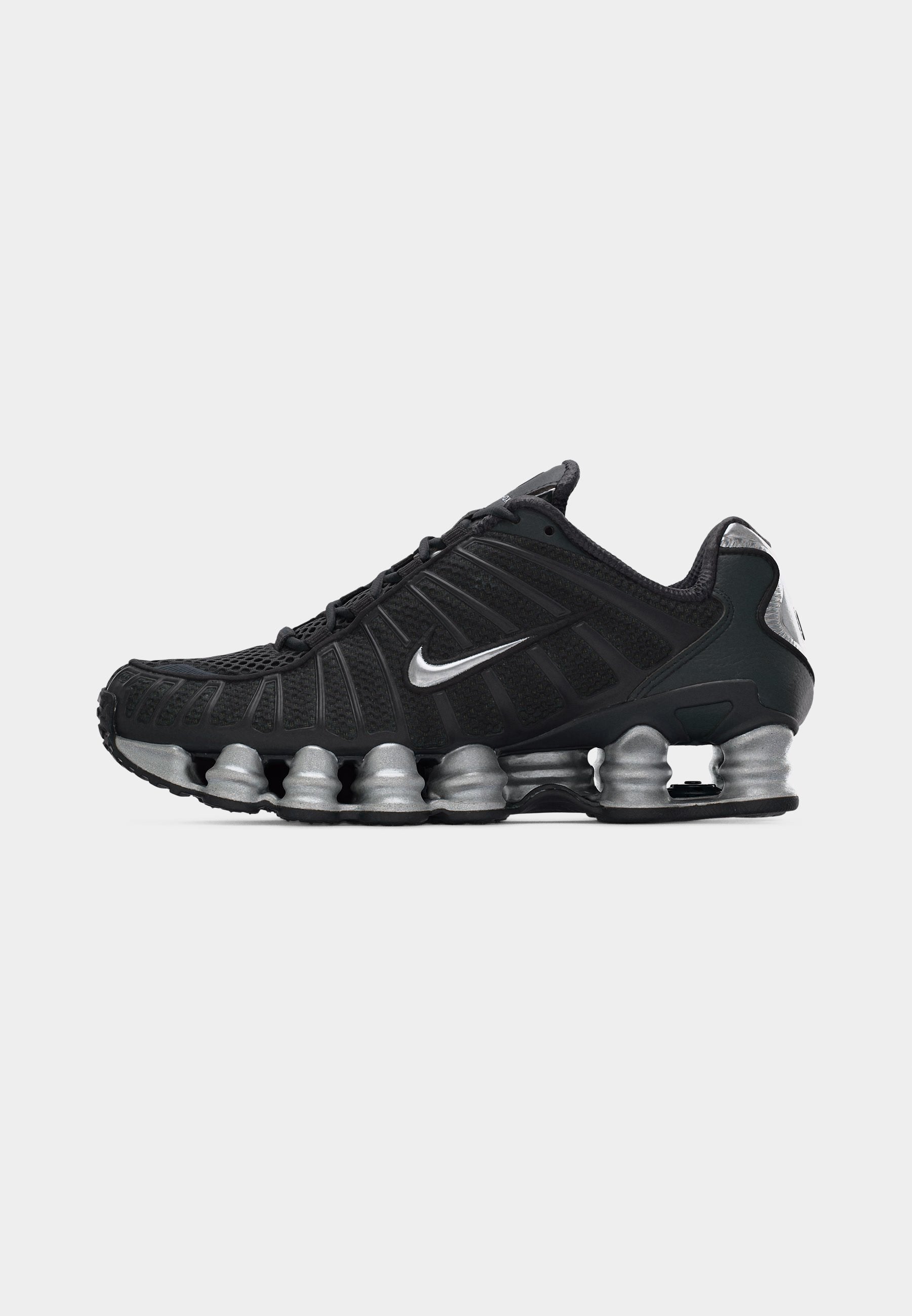 SHOX TL - Trainers - off noir/metallic silver-coloured/black