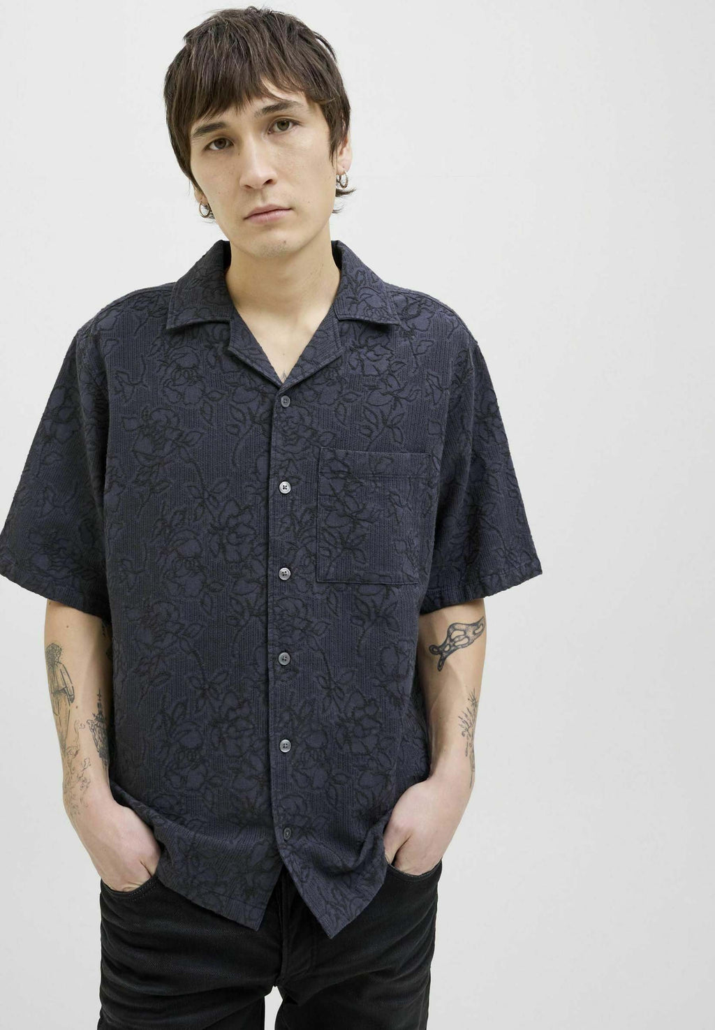 Resort Oversize Fit - Shirt - dark navy