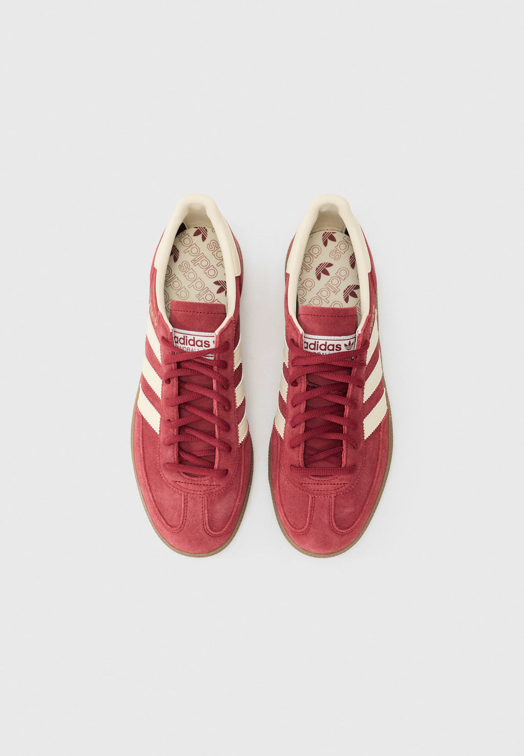 HANDBALL SPEZIAL UNISEX - Baskets basses - noble maroon/cream white/gum