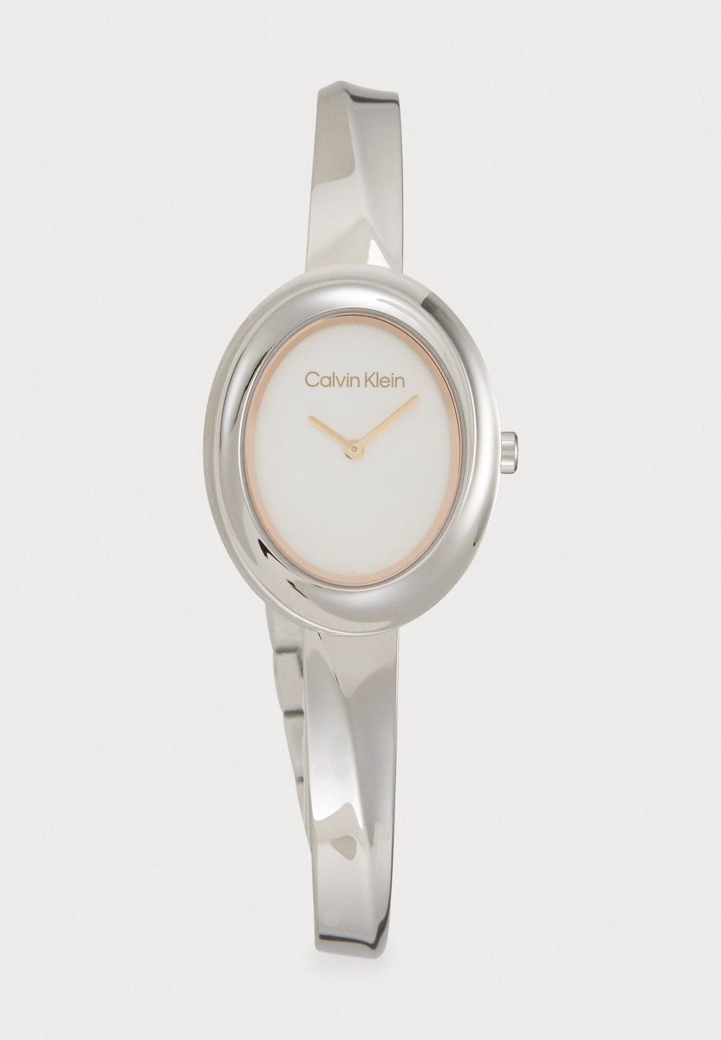 TWISTED BEZEL - Watch - silver-coloured/white