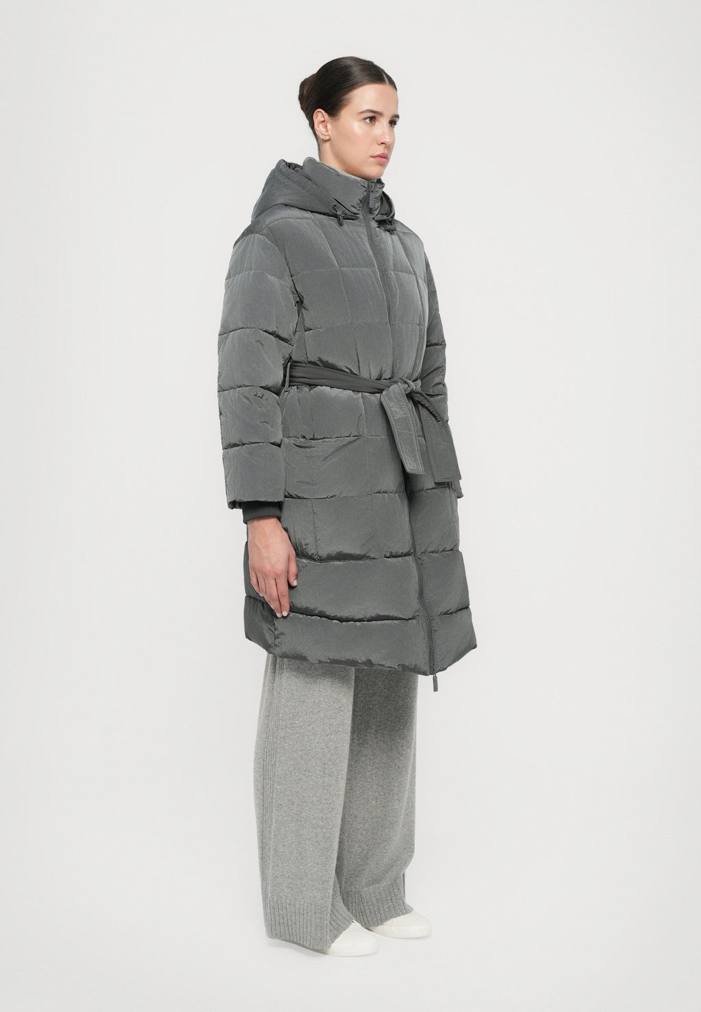 CABAN COAT - Winter coat - chill steel