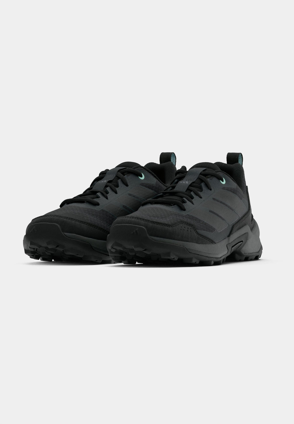 EASTRAIL 3 - Hiking shoes - carbon/core black/semi flash aqua