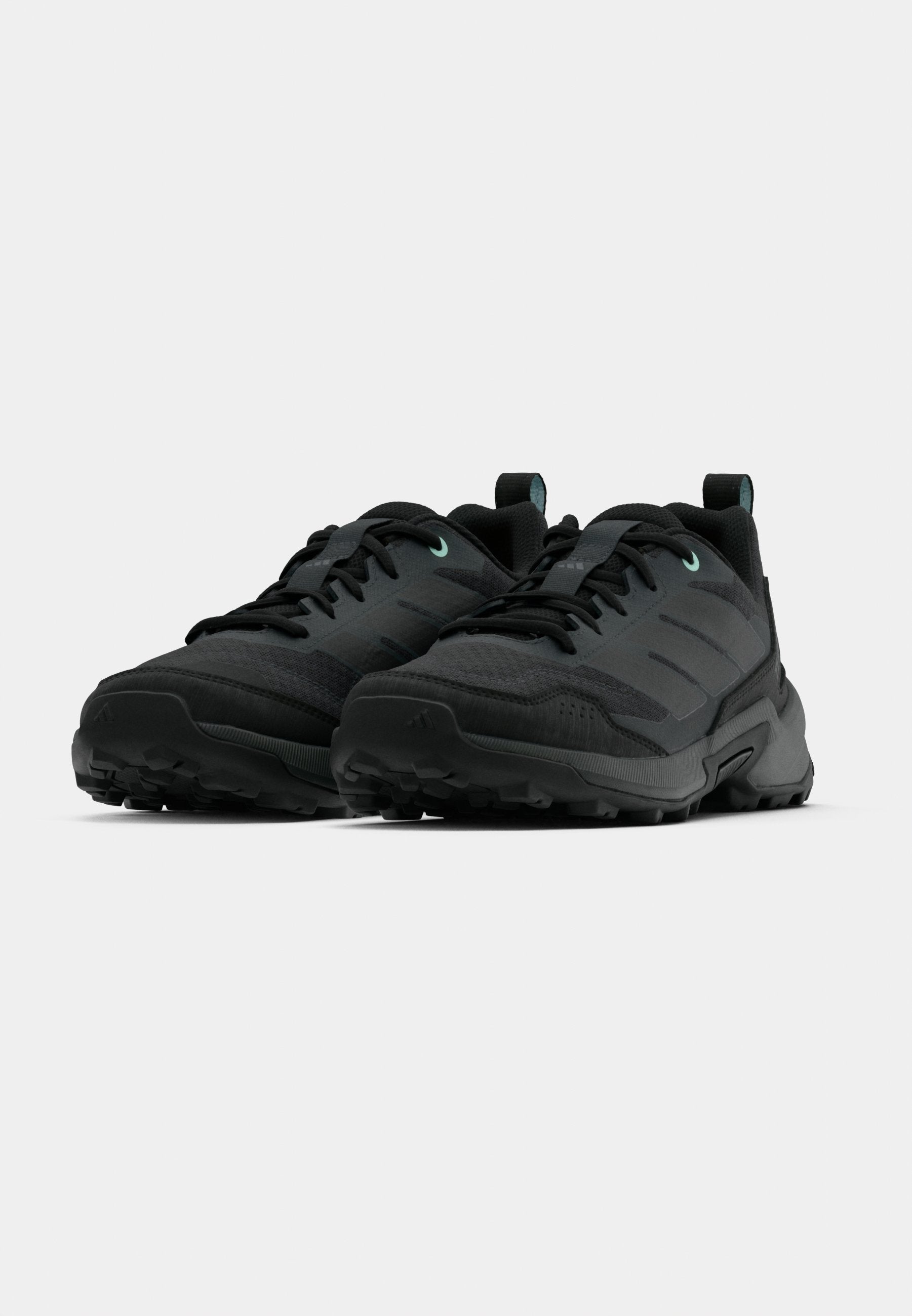EASTRAIL 3 - Hiking shoes - carbon/core black/semi flash aqua